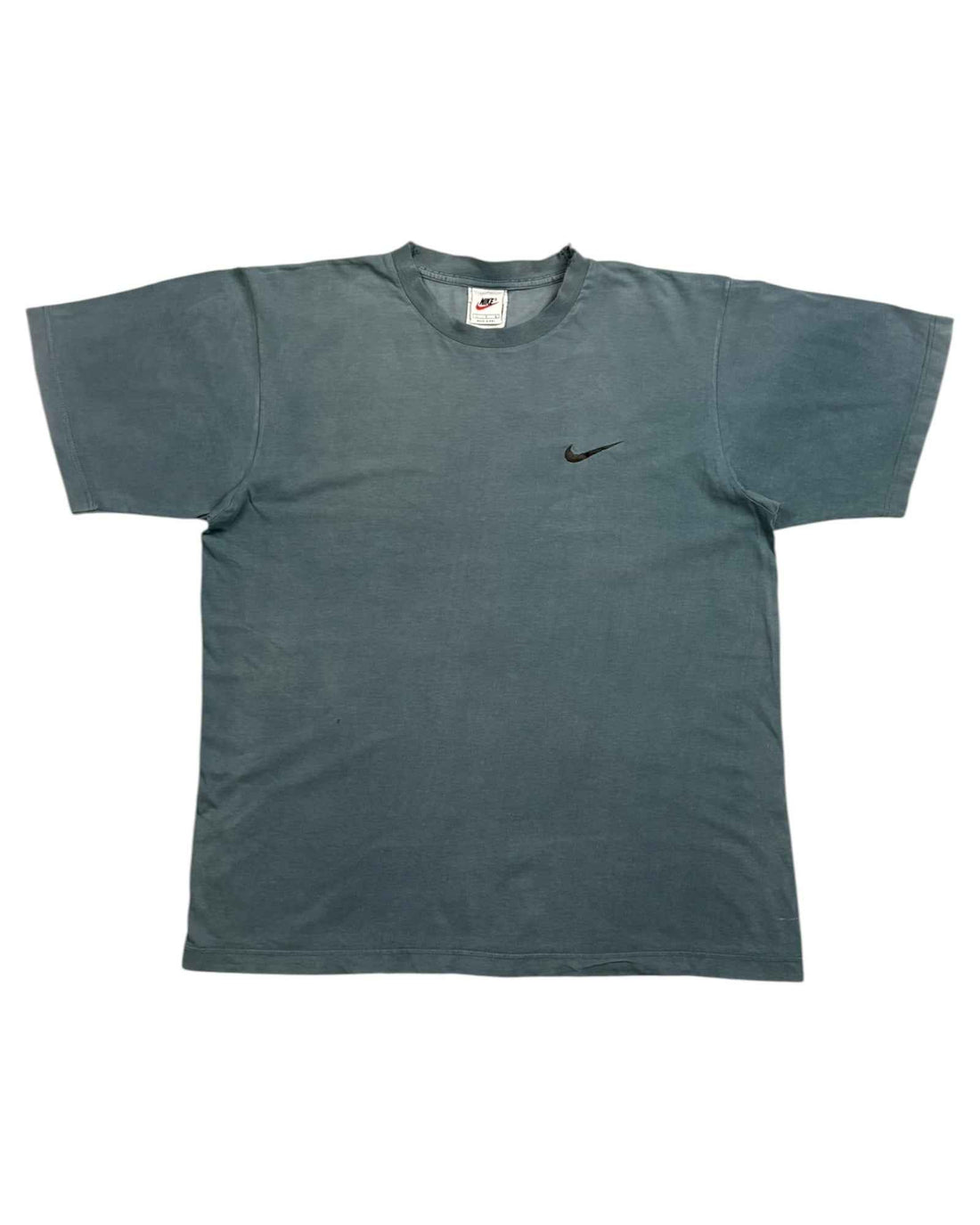 Vintage 90s Nike T-shirt | Petrol | Size L