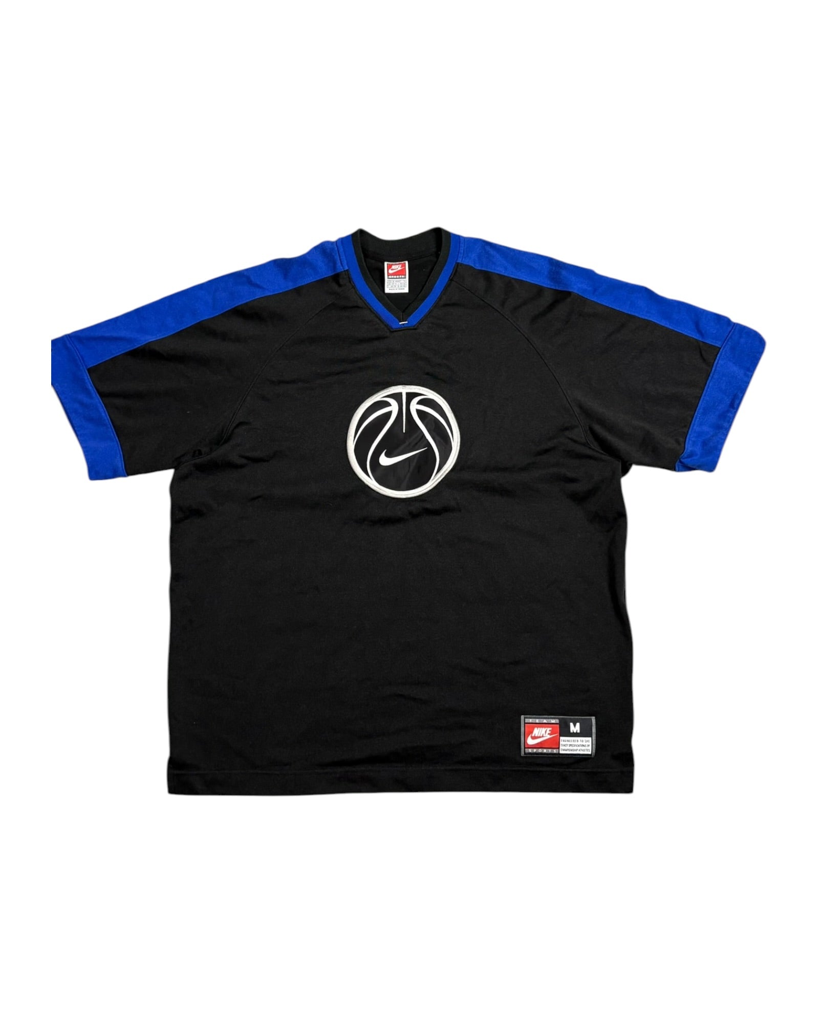 90s Vintage Nike Jersey | Black | Size M