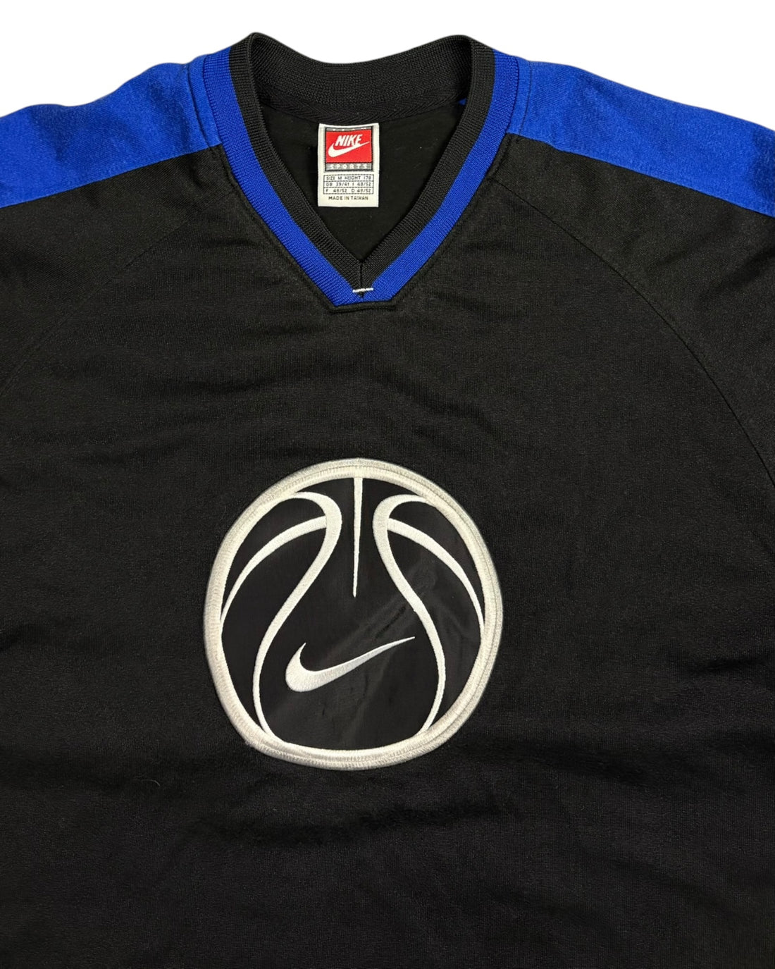 90s Vintage Nike Jersey | Black | Size M