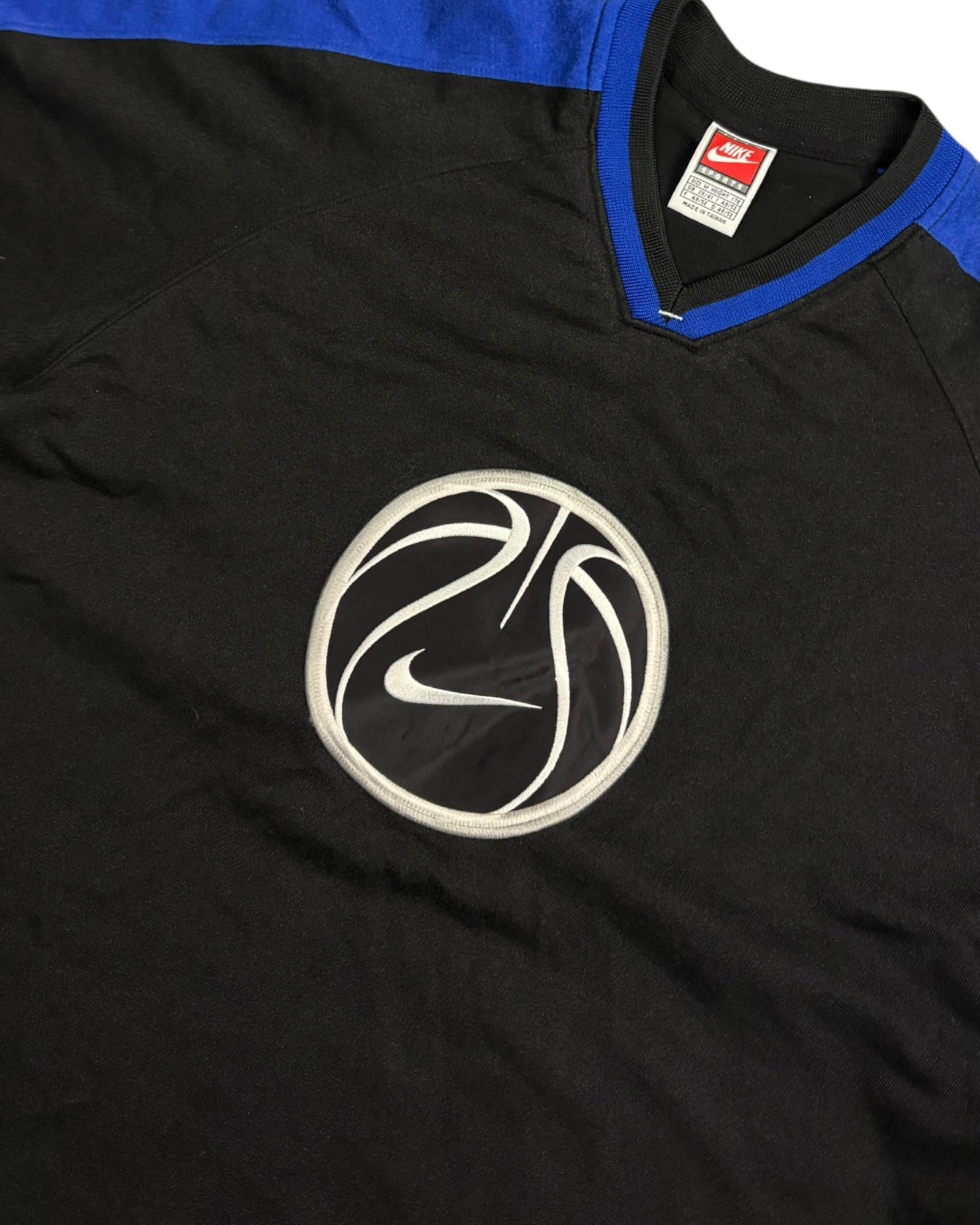 90s Vintage Nike Jersey | Black | Size M