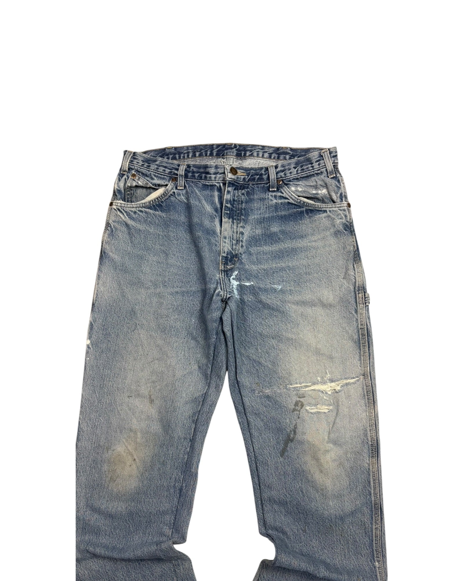 Pantalones vaqueros de trabajo Dickies vintage, Grado C | Azules | W36 L34