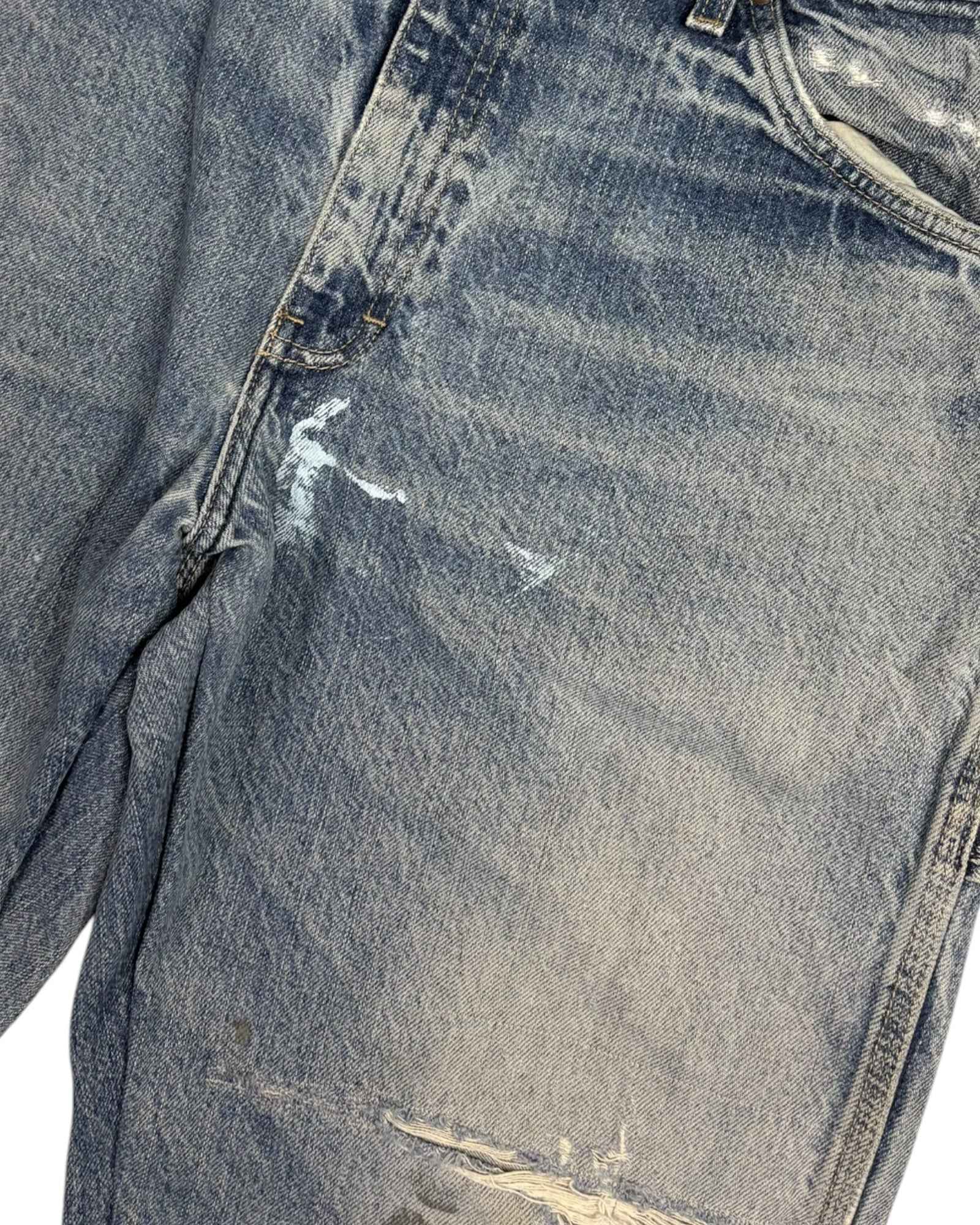 Vintage Dickies Grade C Denim Workpants | Blue | W36 L34
