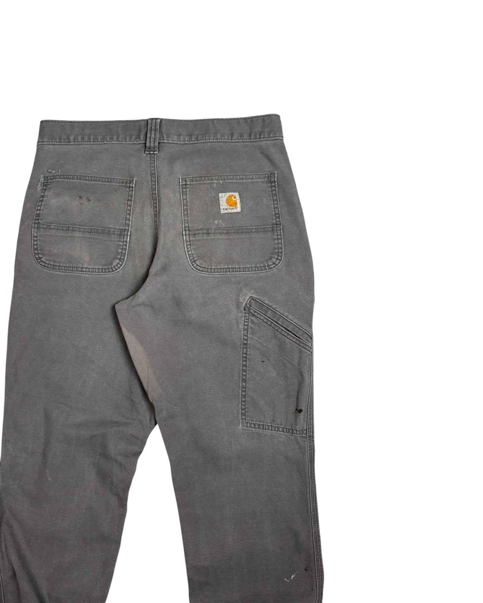 Vintage Carhartt Grade B Workpants | Grey | W30 L32