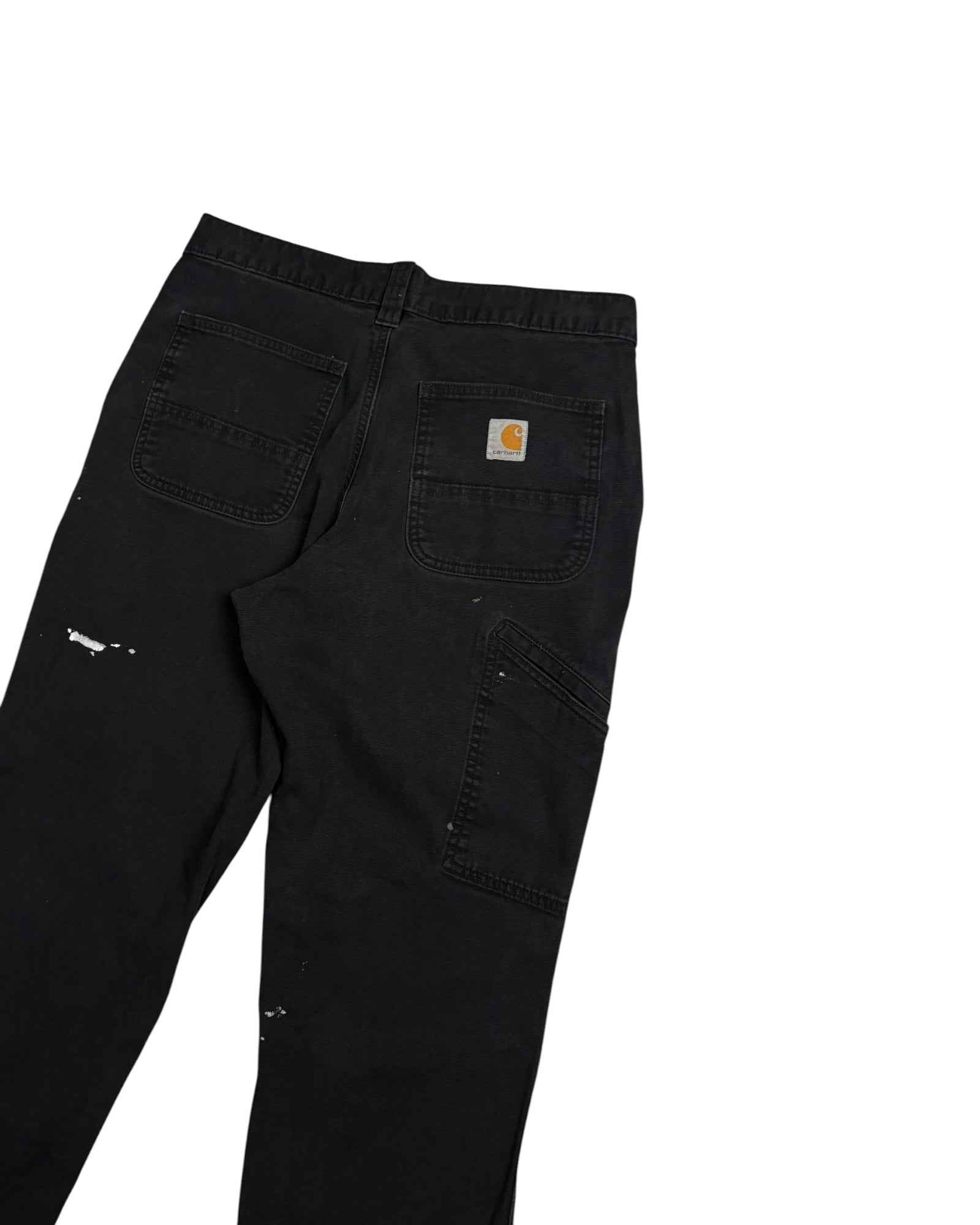 Vintage Carhartt Grade B Workpants | Black | W30 L32