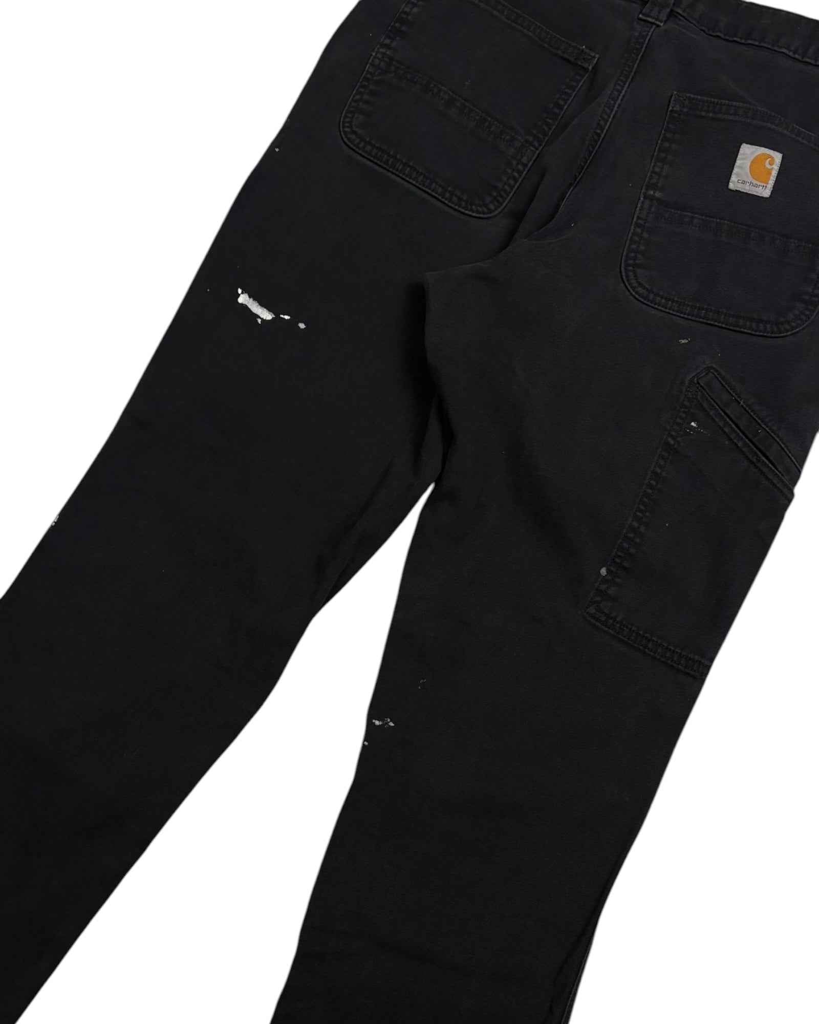 Vintage Carhartt Grade B Workpants | Black | W30 L32