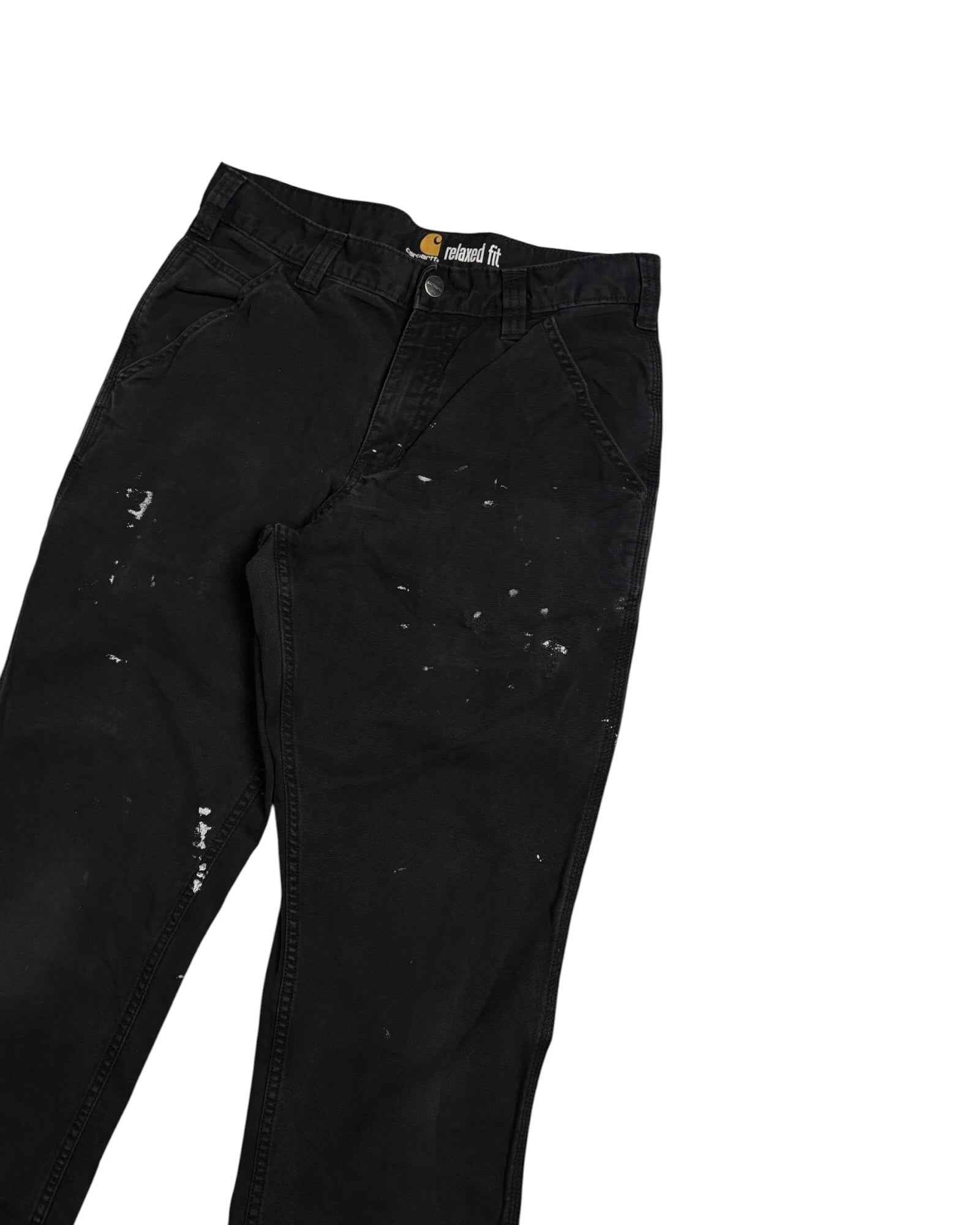 Vintage Carhartt Grade B Workpants | Black | W30 L32