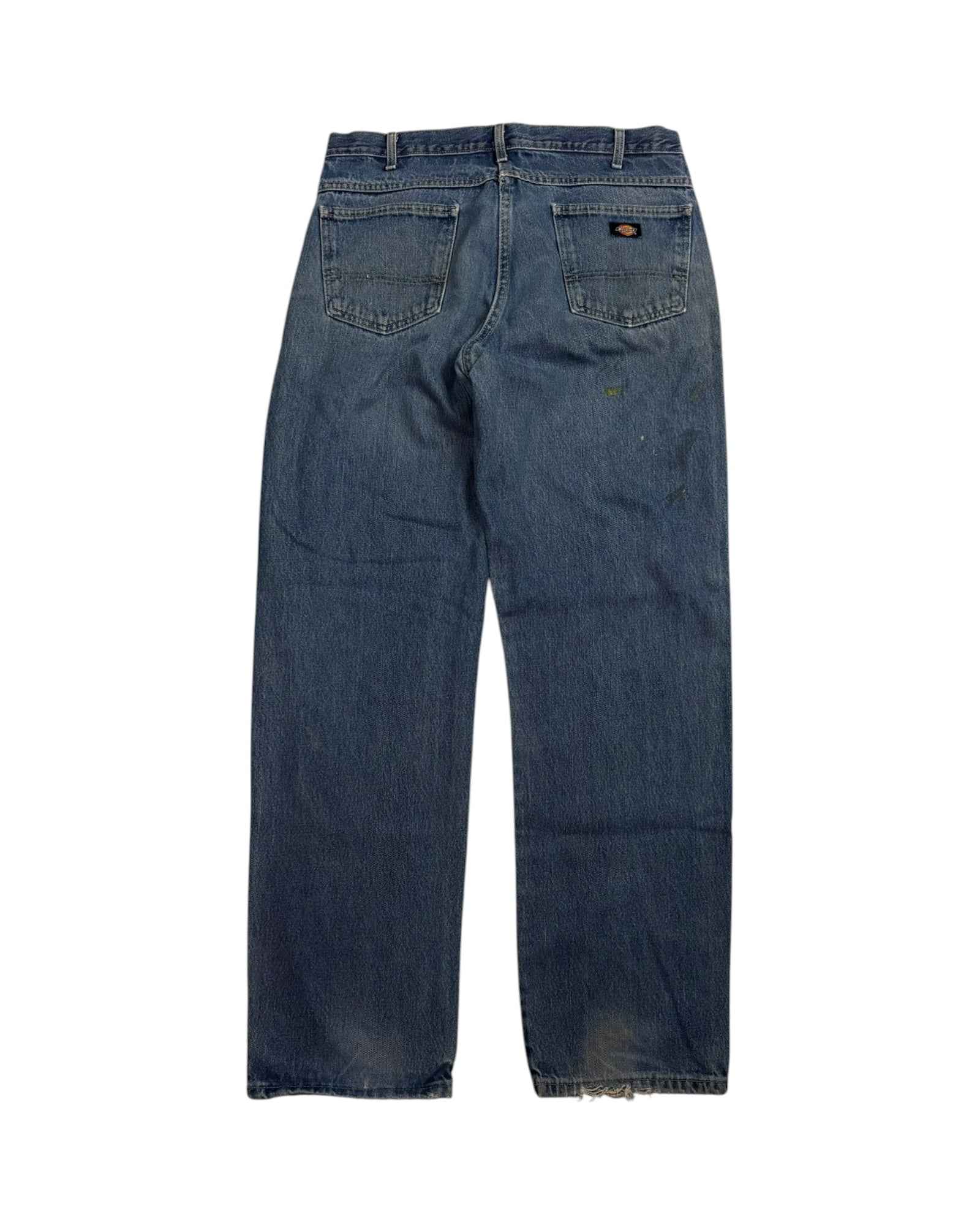 Vintage Dickies Grade C Workpants Denim | Blue | W36 L34