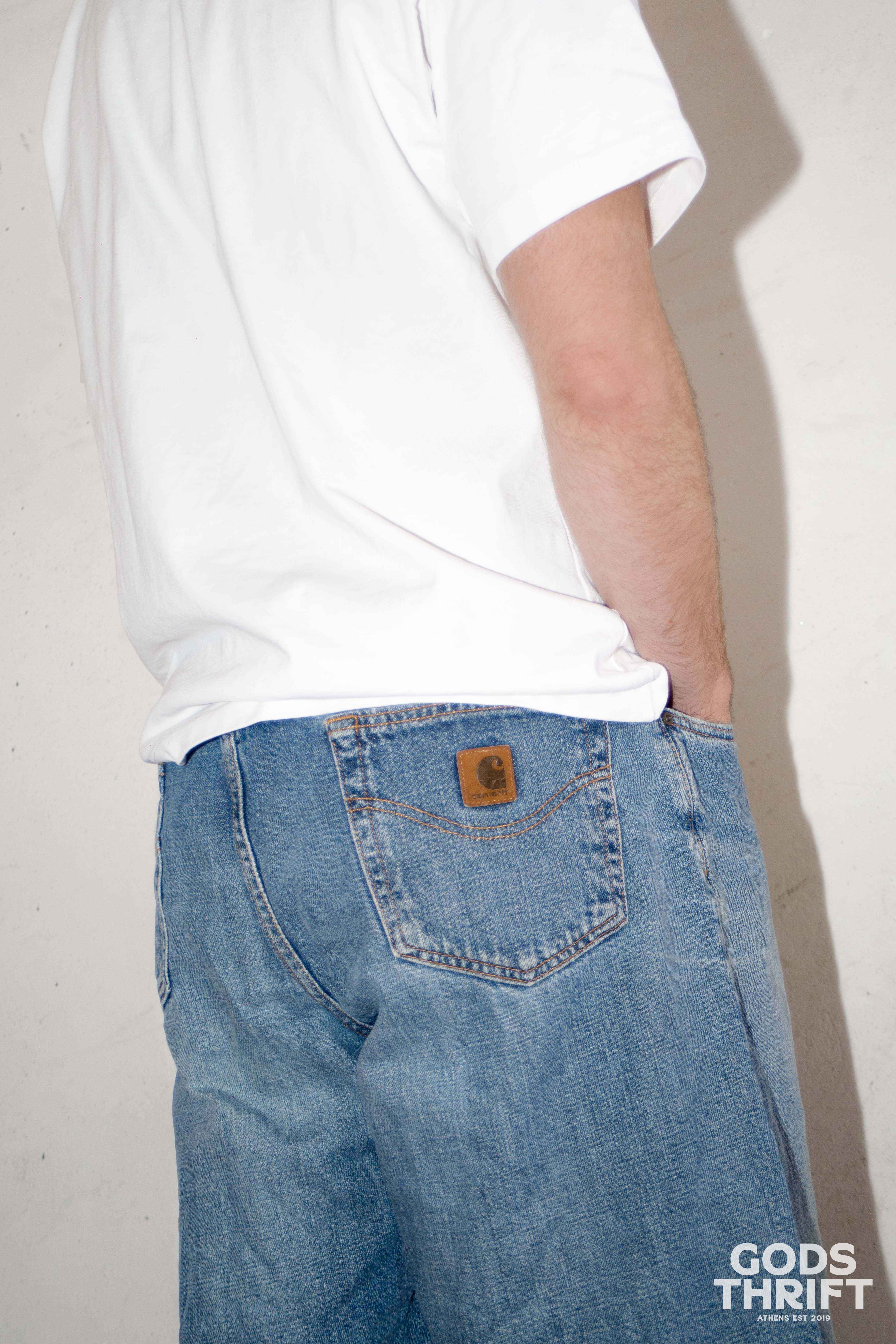 Carhartt Jean shorts (W34) - Gods Thrift Athens