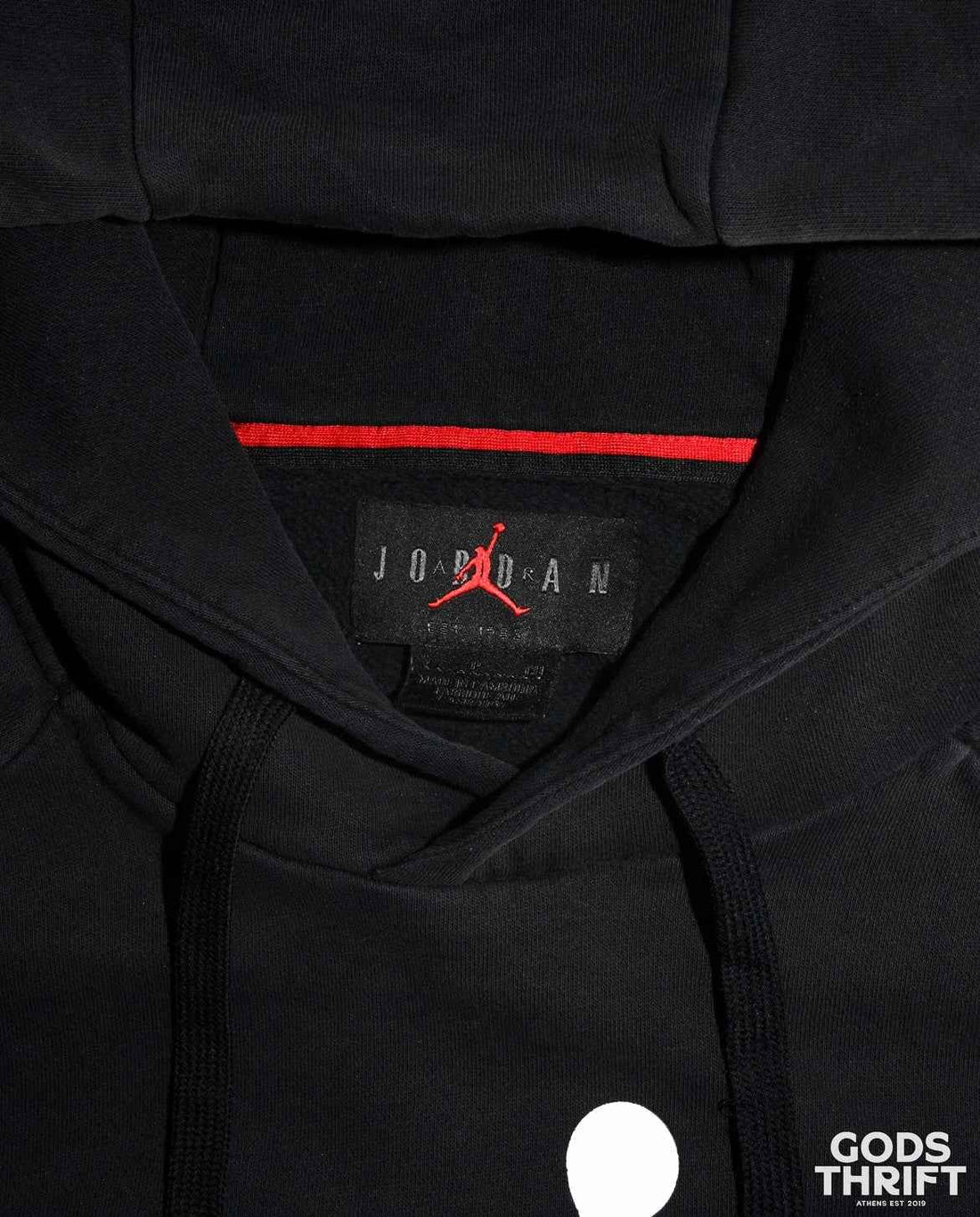 Nike Jordan Hoodie Black (S) - Gods Thrift Athens