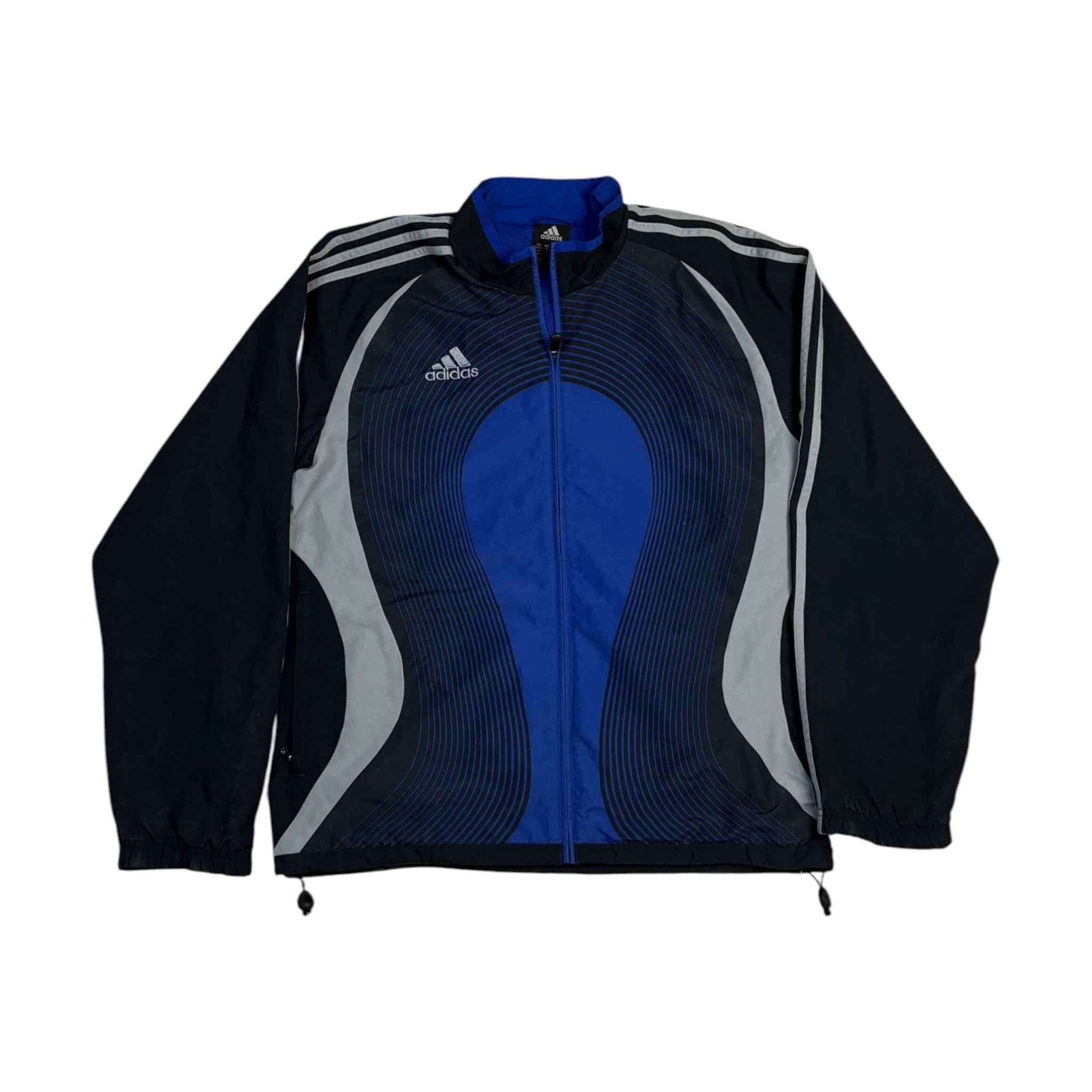 Vintage 2000s Adidas Trackjacket | Navy Blue | Size M