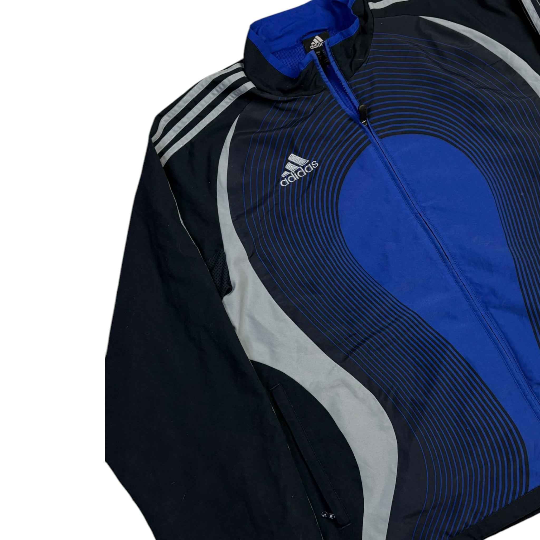 Vintage 2000s Adidas Trackjacket | Navy Blue | Size M