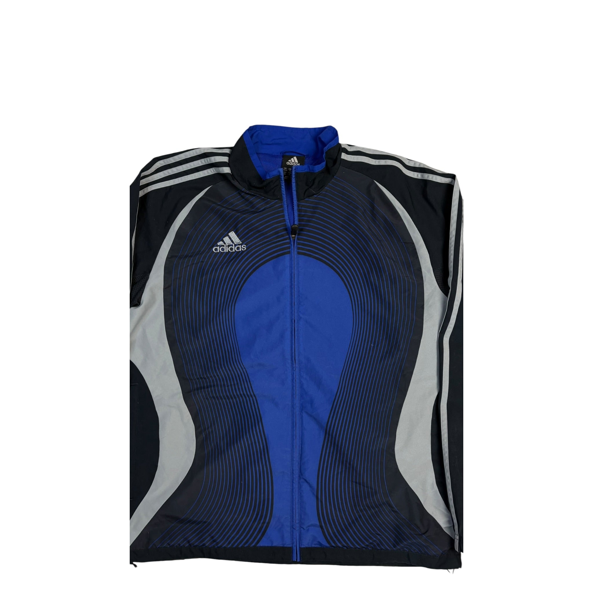 Vintage 2000s Adidas Trackjacket | Navy Blue | Size M