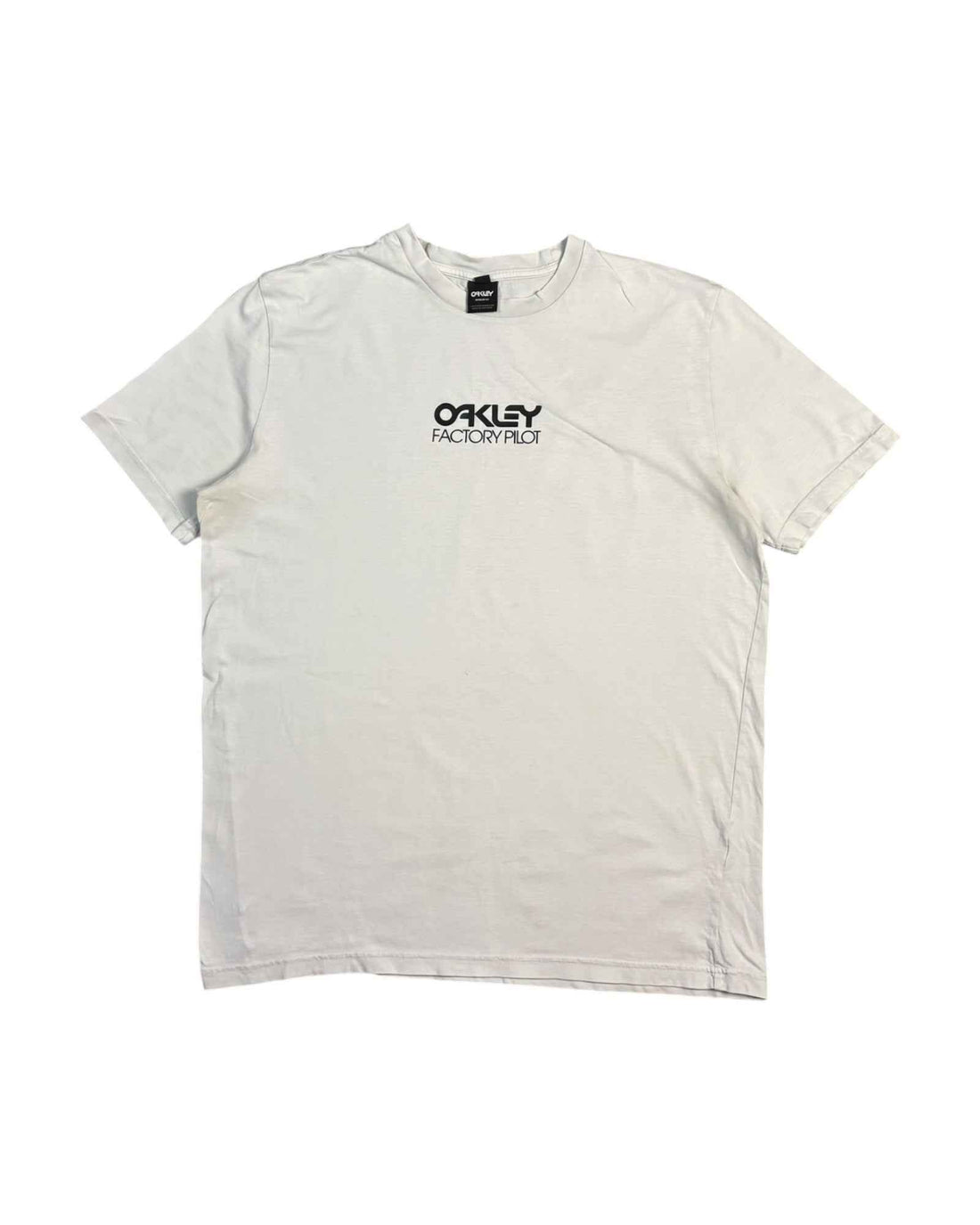 Vintage Oakley Factory Pilot Tee | White | Size L