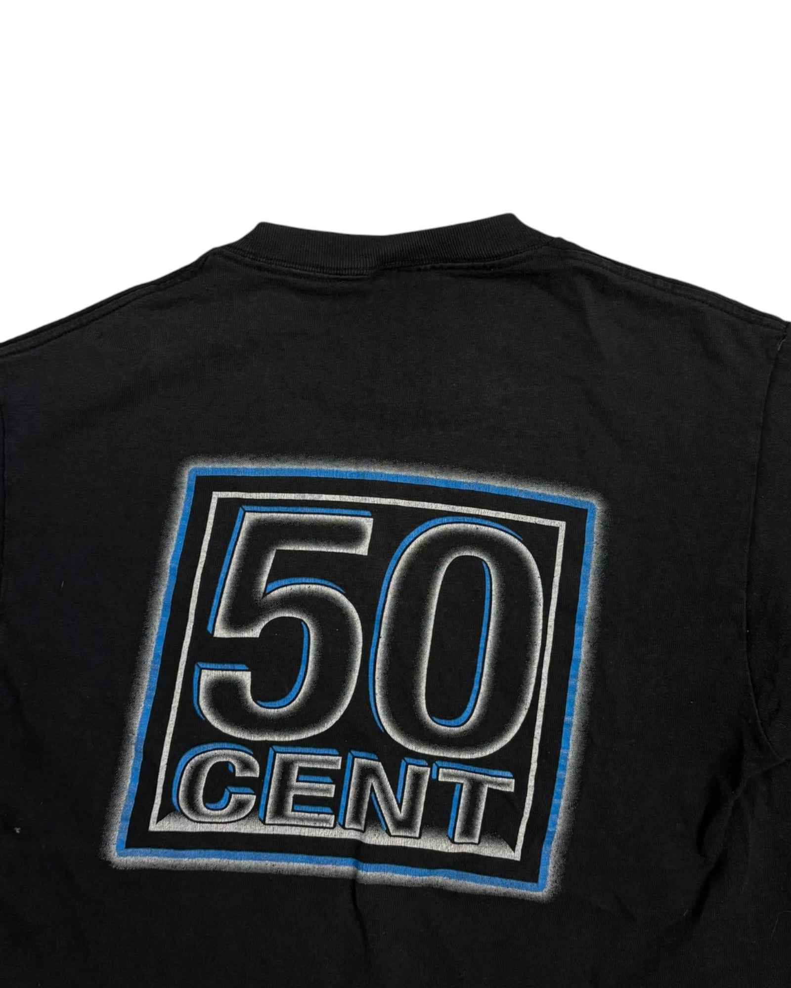 Vintage Fruit of the Loom 50 Cent Tee | Black | Size S