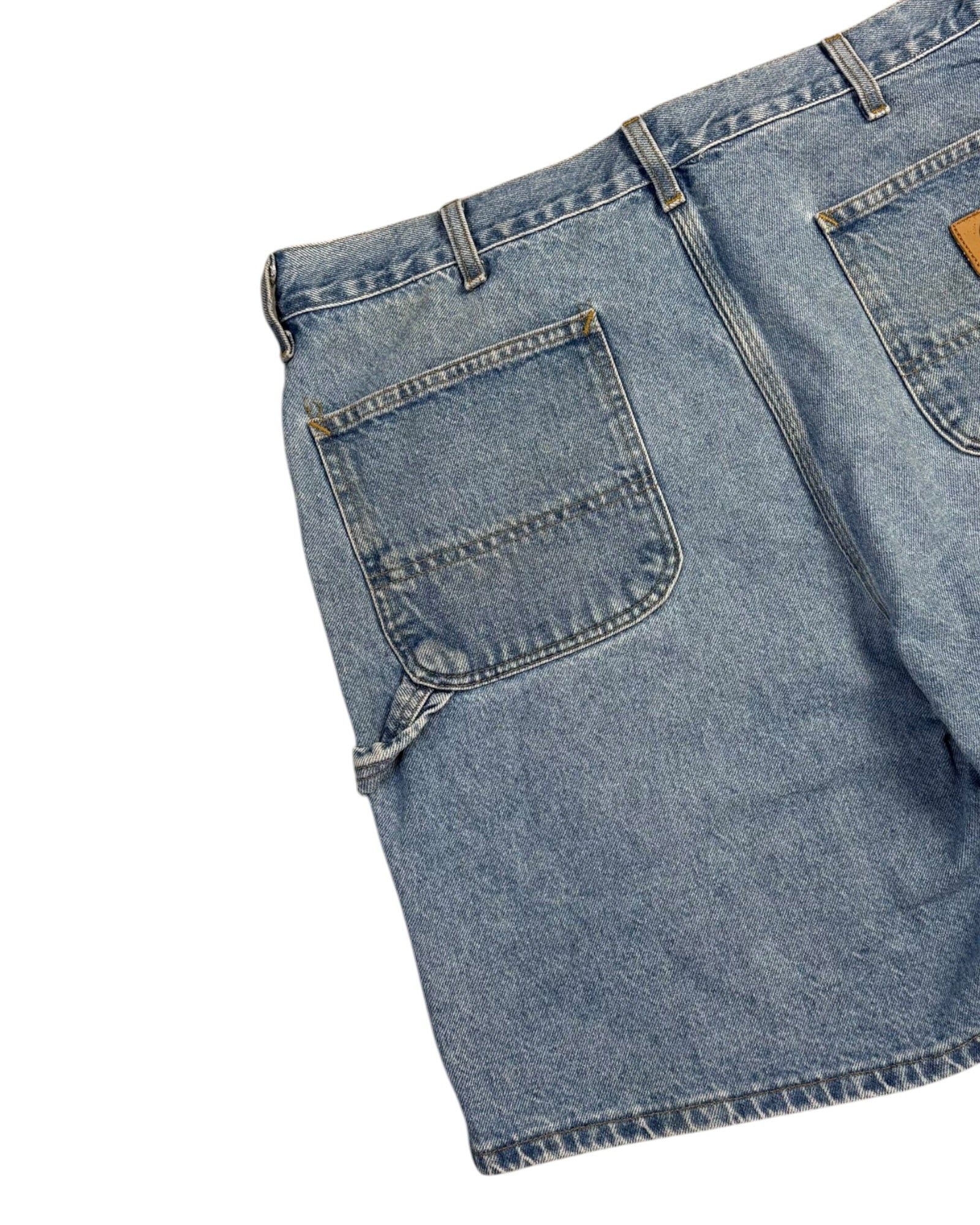 Vintage Carhartt Denim Carpenter Shorts | Blue | W42 | Grade A