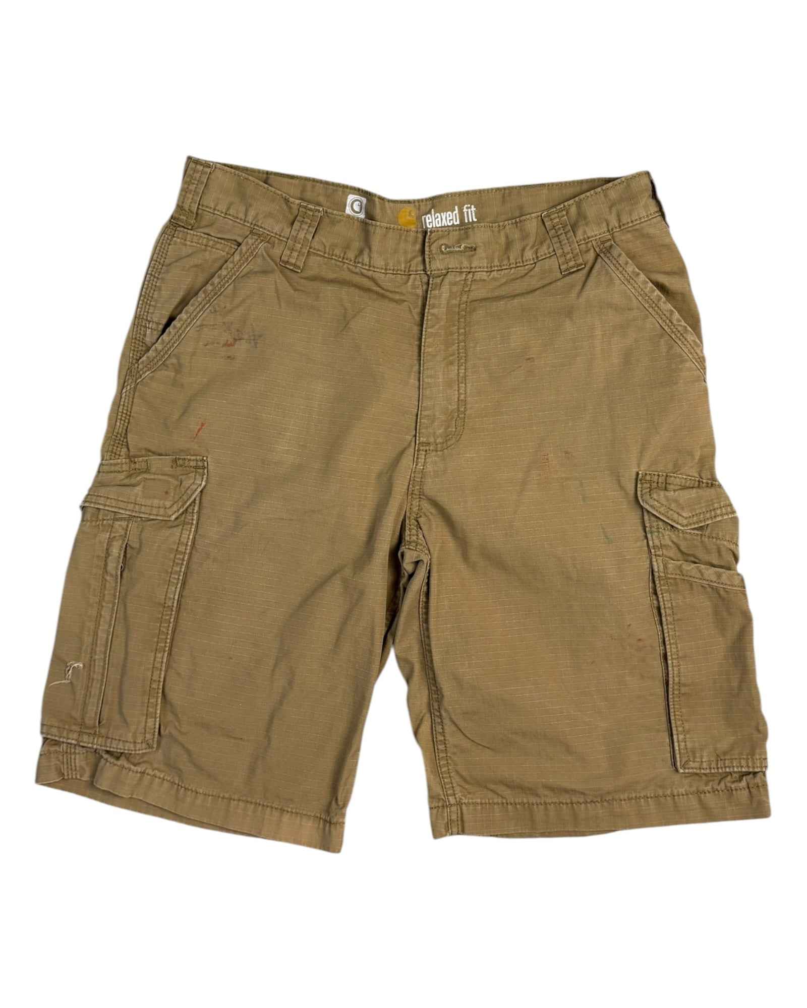 Vintage Carhartt Cargo Shorts | Brown | W34 | Grade C