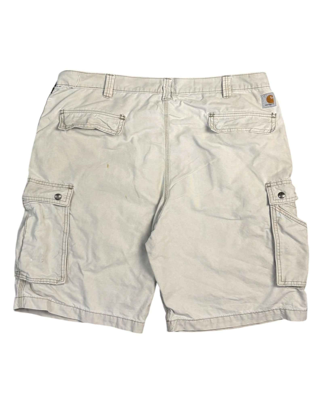 Vintage Carhartt Relaxed Fit Cargo Shorts | Beige | W40 | Grade C