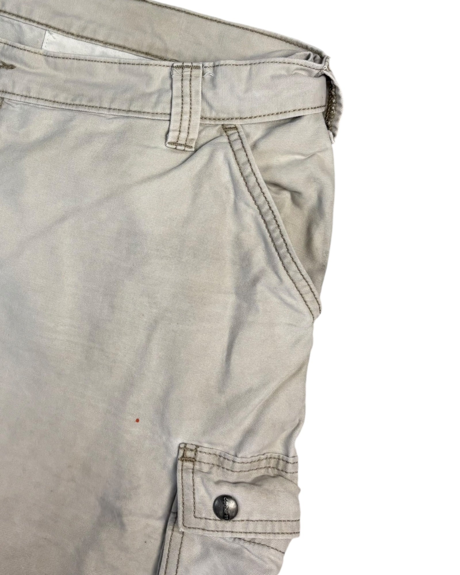 Vintage Carhartt Relaxed Fit Cargo Shorts | Beige | W40 | Grade C