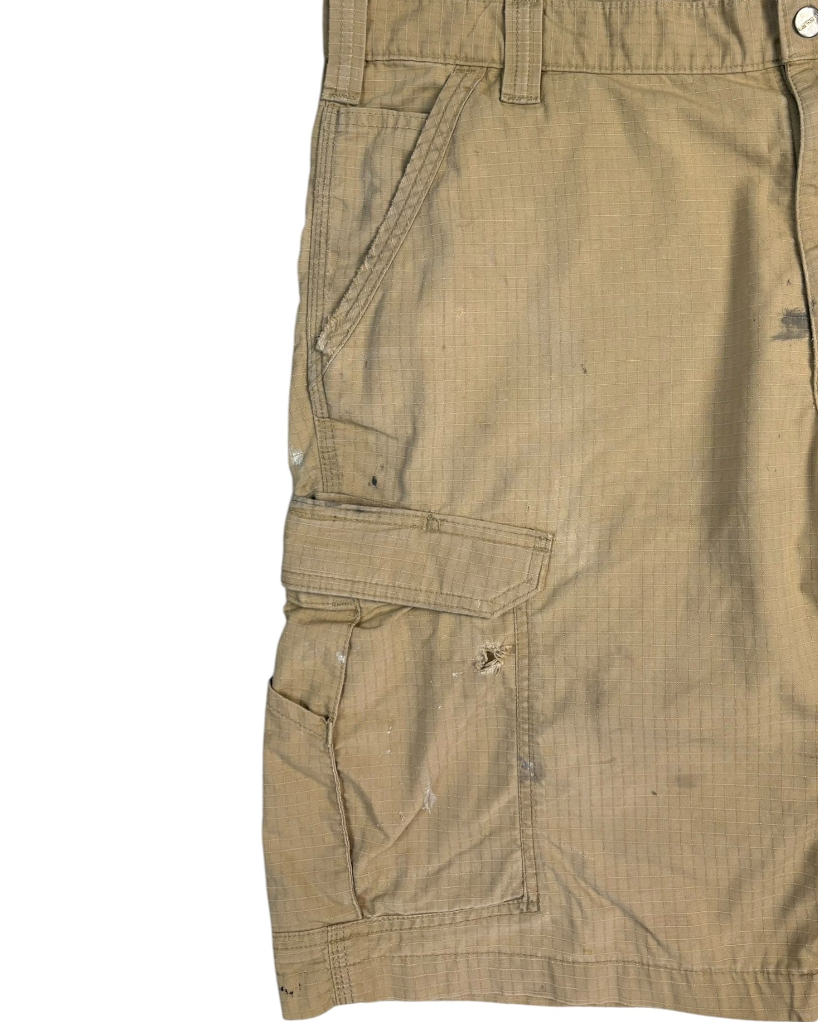 Vintage Carhartt Cargo Shorts | Brown | W42 | Grade C