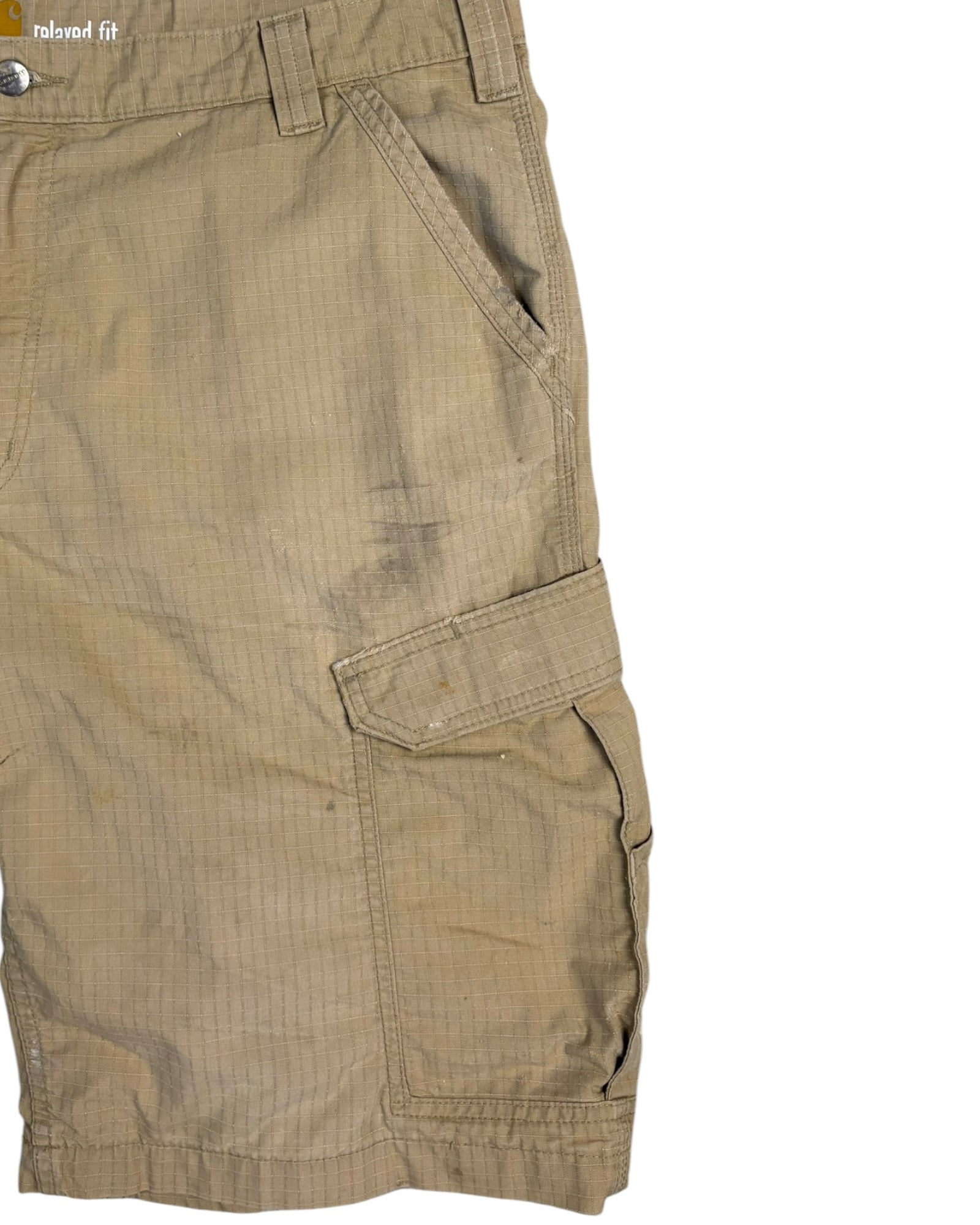 Vintage Carhartt Cargo Shorts | Brown | W42 | Grade C