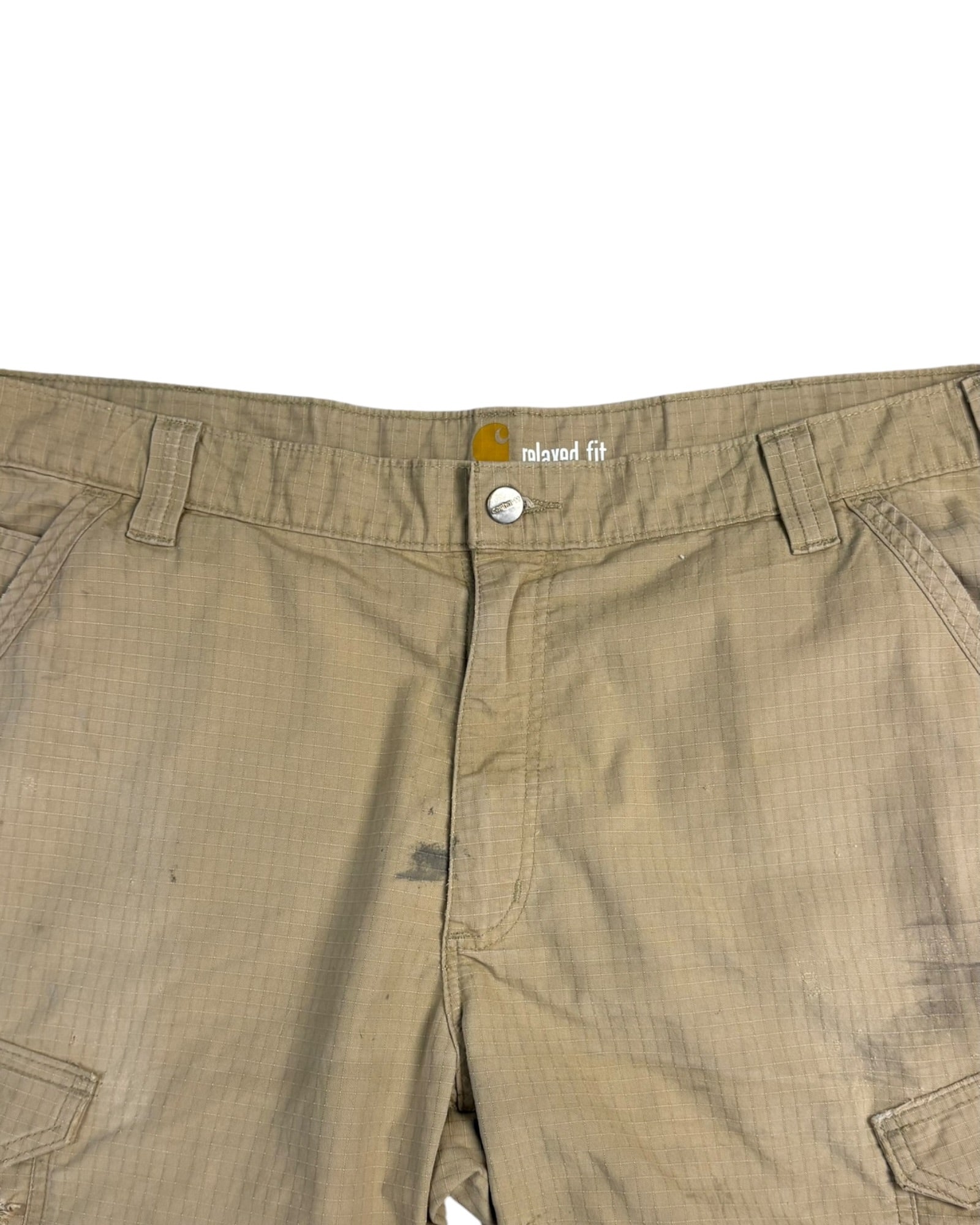 Vintage Carhartt Cargo Shorts | Brown | W42 | Grade C