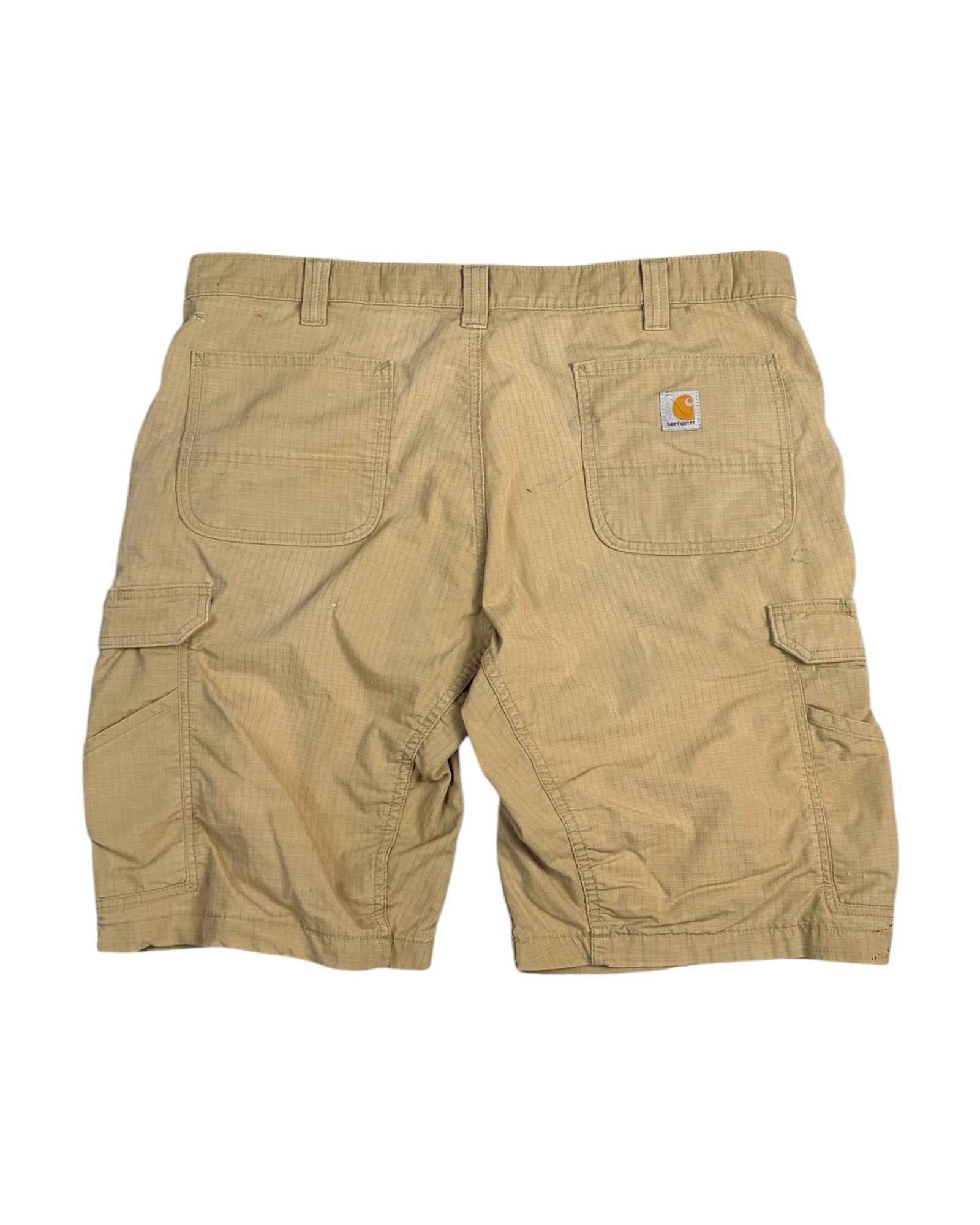 Vintage Carhartt Cargo Shorts | Brown | W42 | Grade C