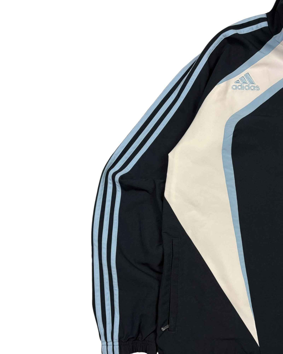 Rare Vintage 2000s Adidas x Real Madrid Track Jacket | Navy Blue | Size M