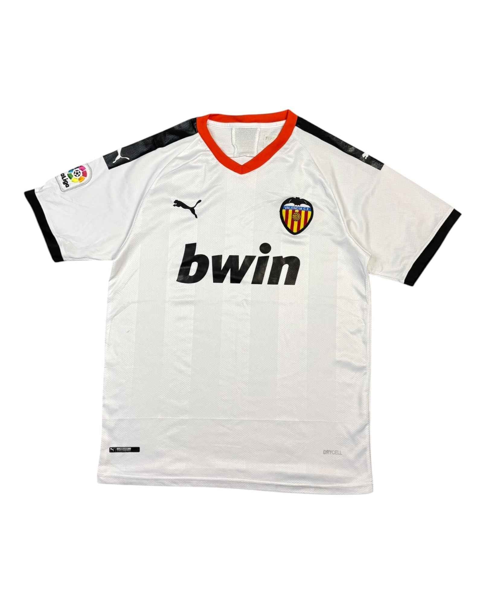 Vintage Puma x Valencia CF Football Jersey | White | Size M