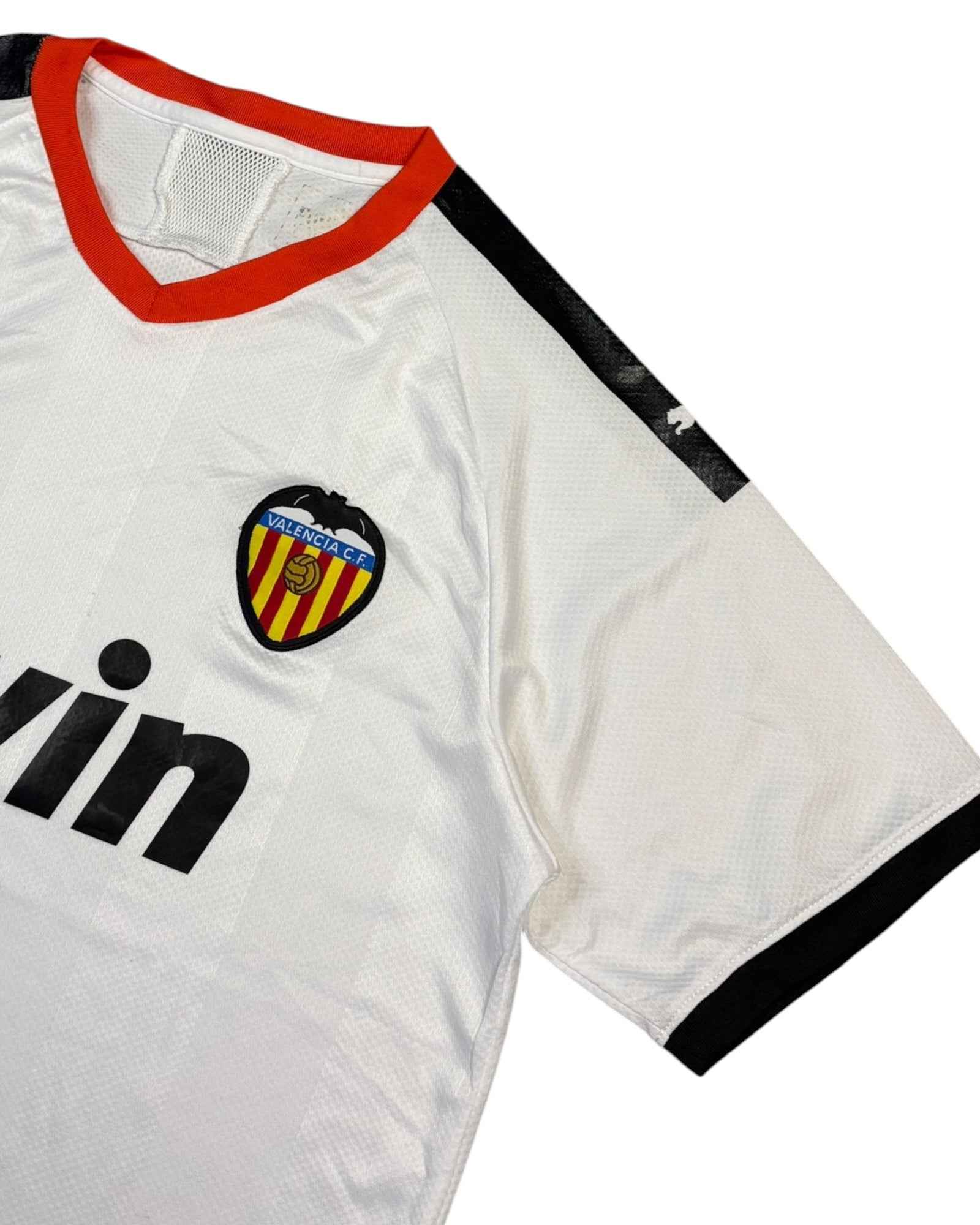 Vintage Puma x Valencia CF Football Jersey | White | Size M