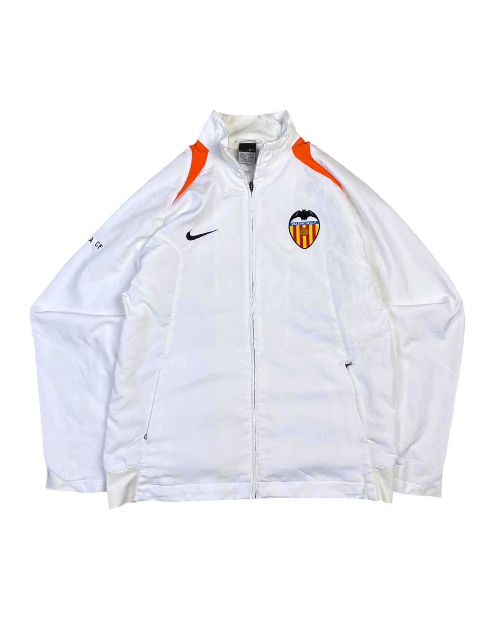 Vintage Nike x Valencia CF Track Jacket | White | Size M