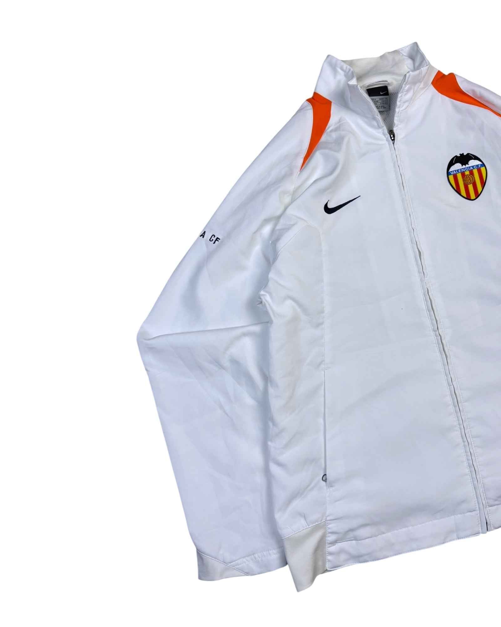 Vintage Nike x Valencia CF Track Jacket | White | Size M
