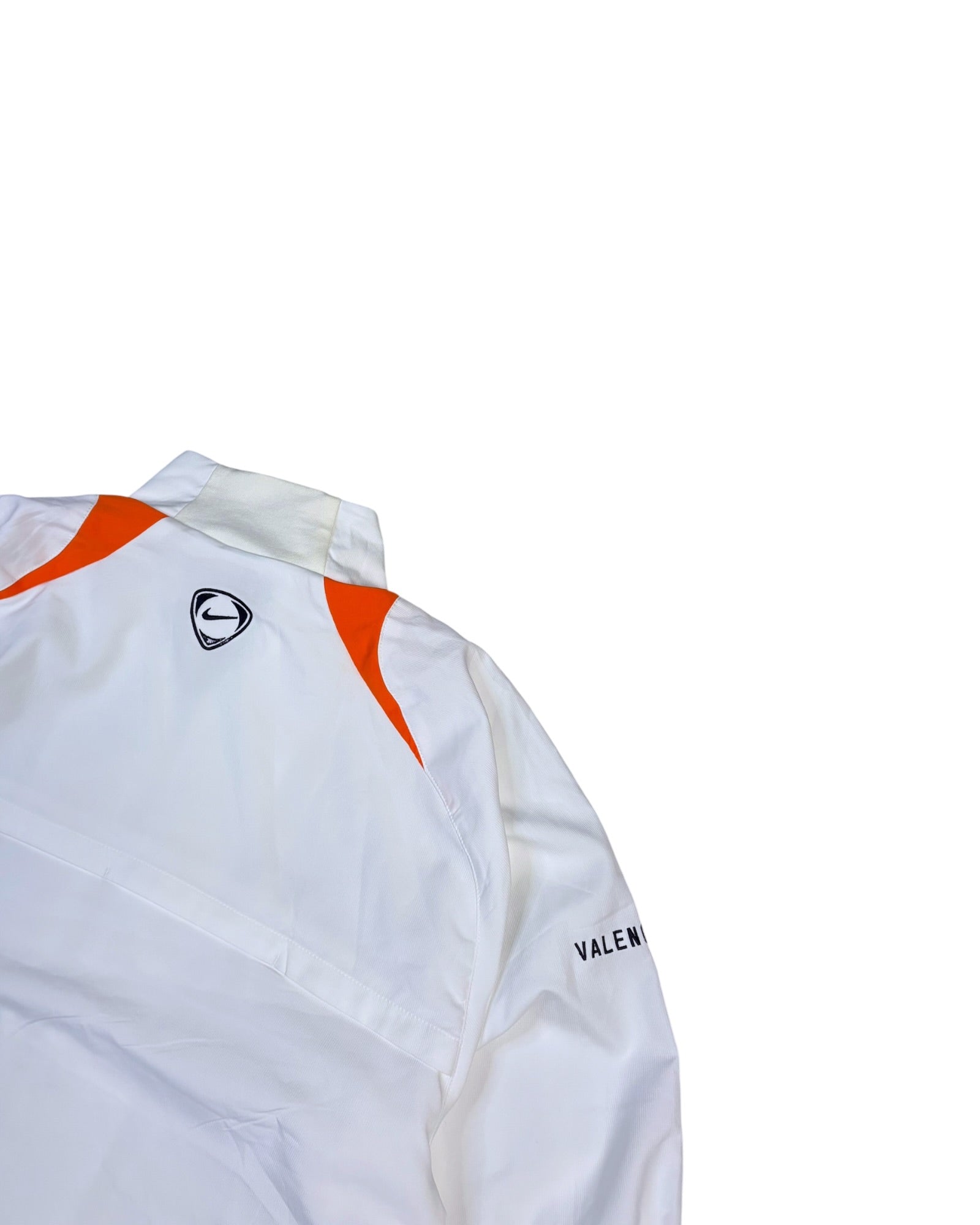 Vintage Nike x Valencia CF Track Jacket | White | Size M