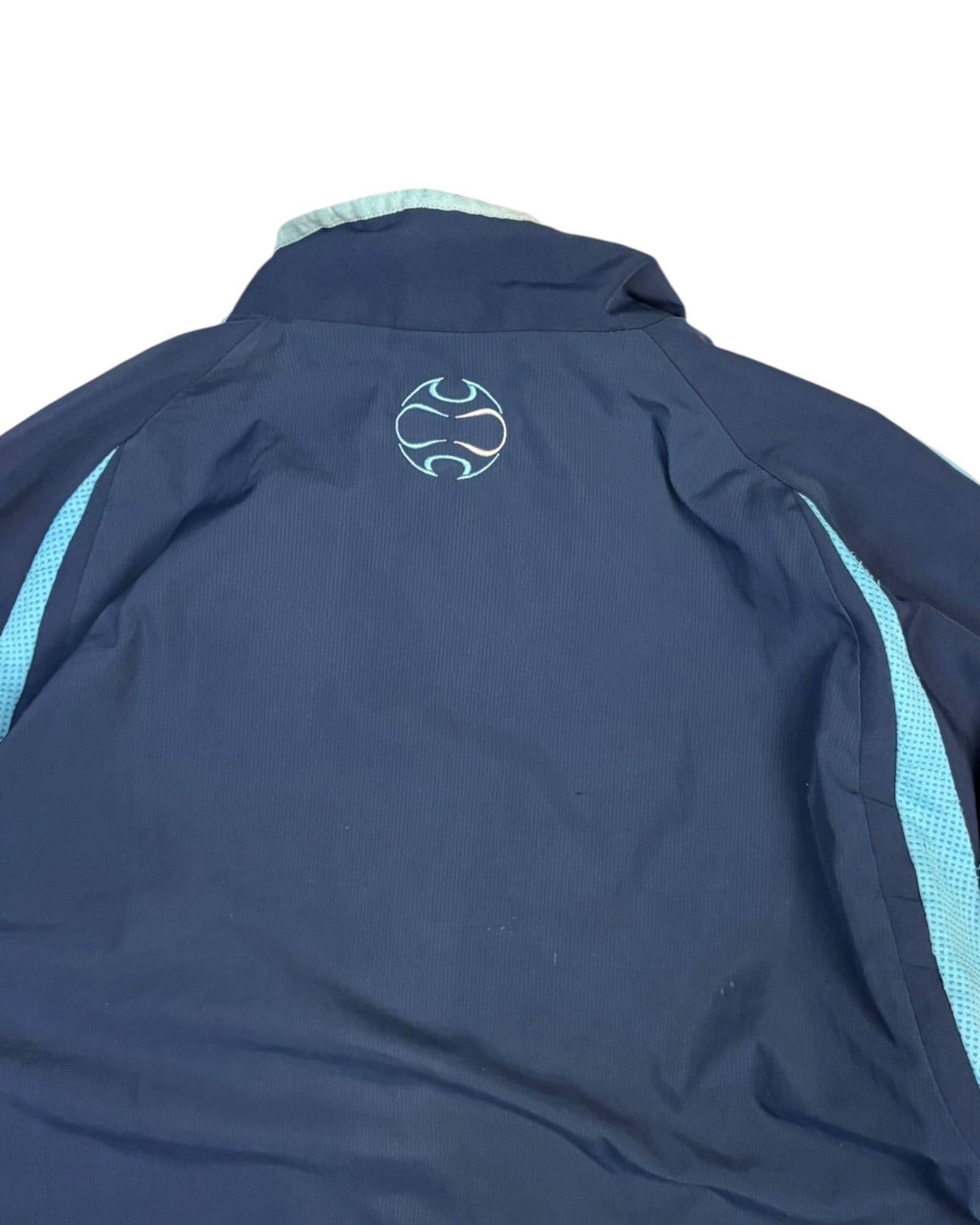 Vintage 2000s Adidas x Marseille Track Jacket | Navy Blue | Size M