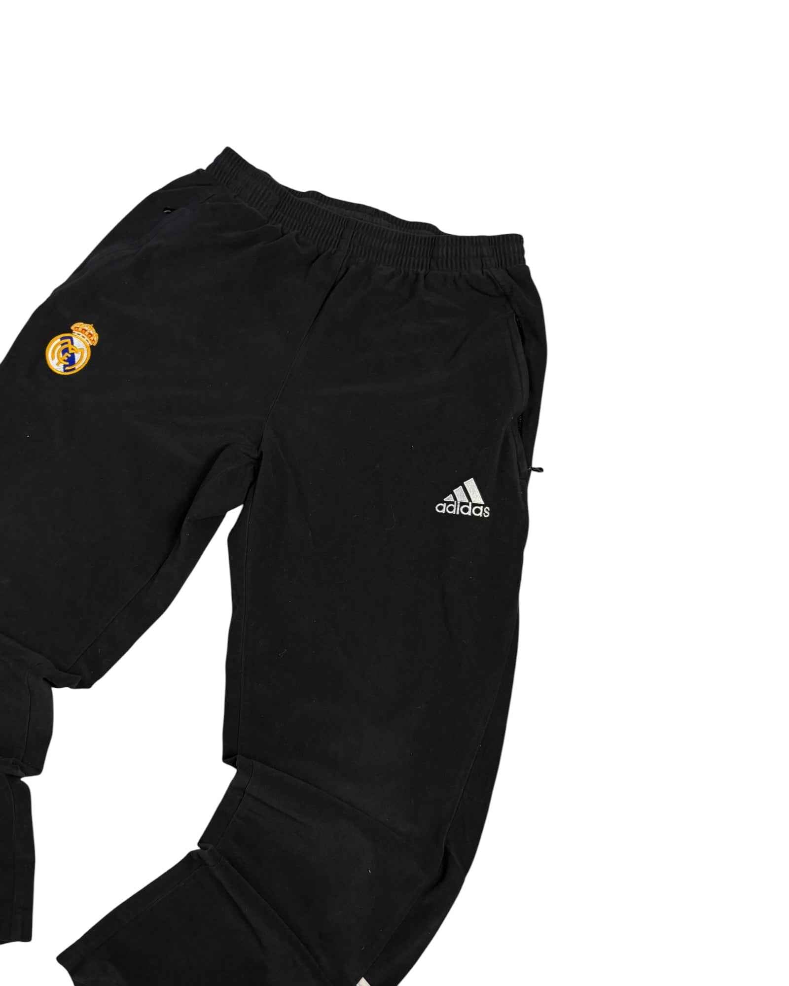 Vintage Adidas x Real Madrid Track Pants | Black | Size M