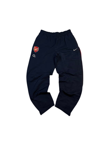 Vintage 90s Nike x Arsenal Total 90 Track Pants | Navy Blue | Size M