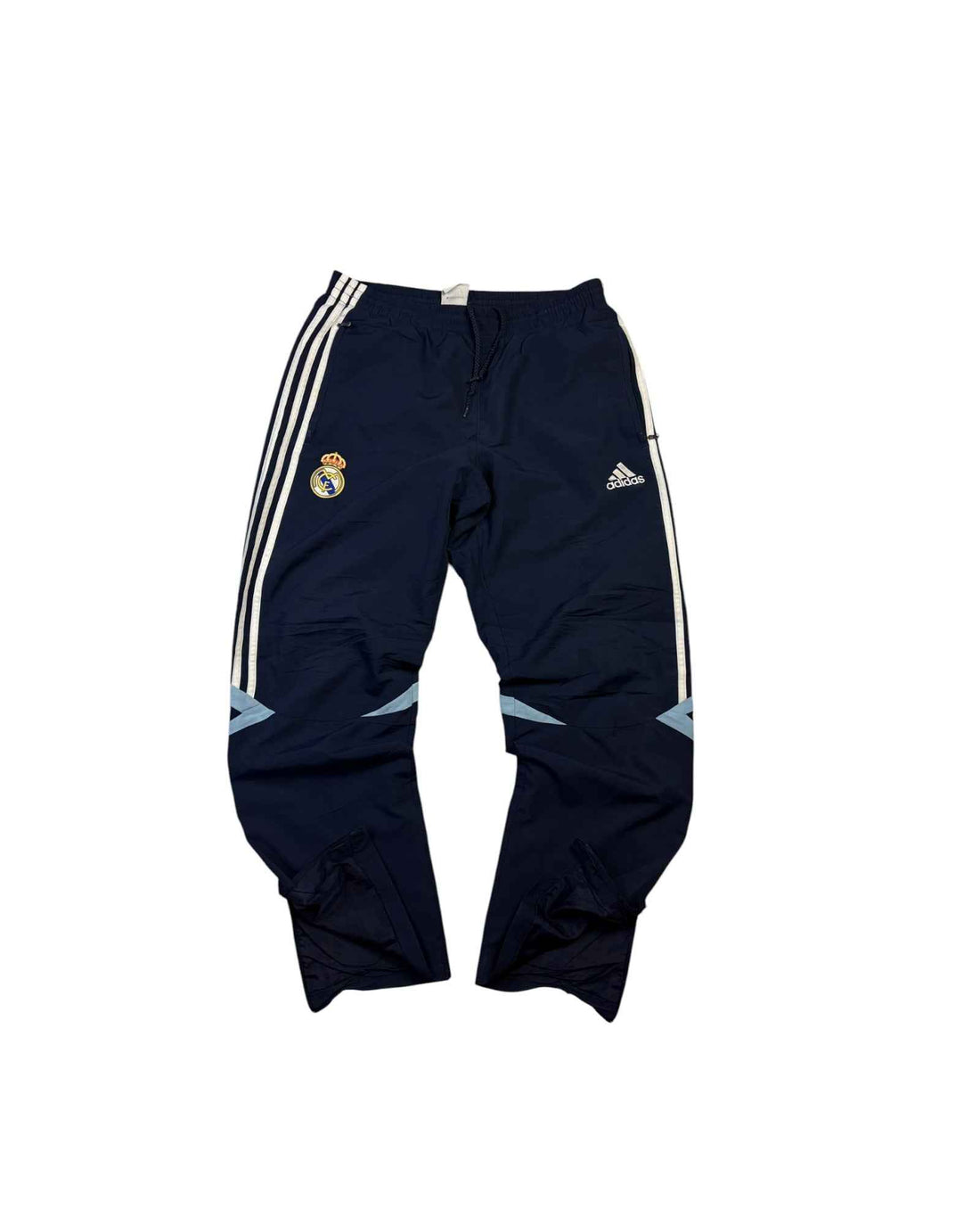 Vintage 2000s Adidas x Real Madrid Sweatpants | Navy Blue | Size M