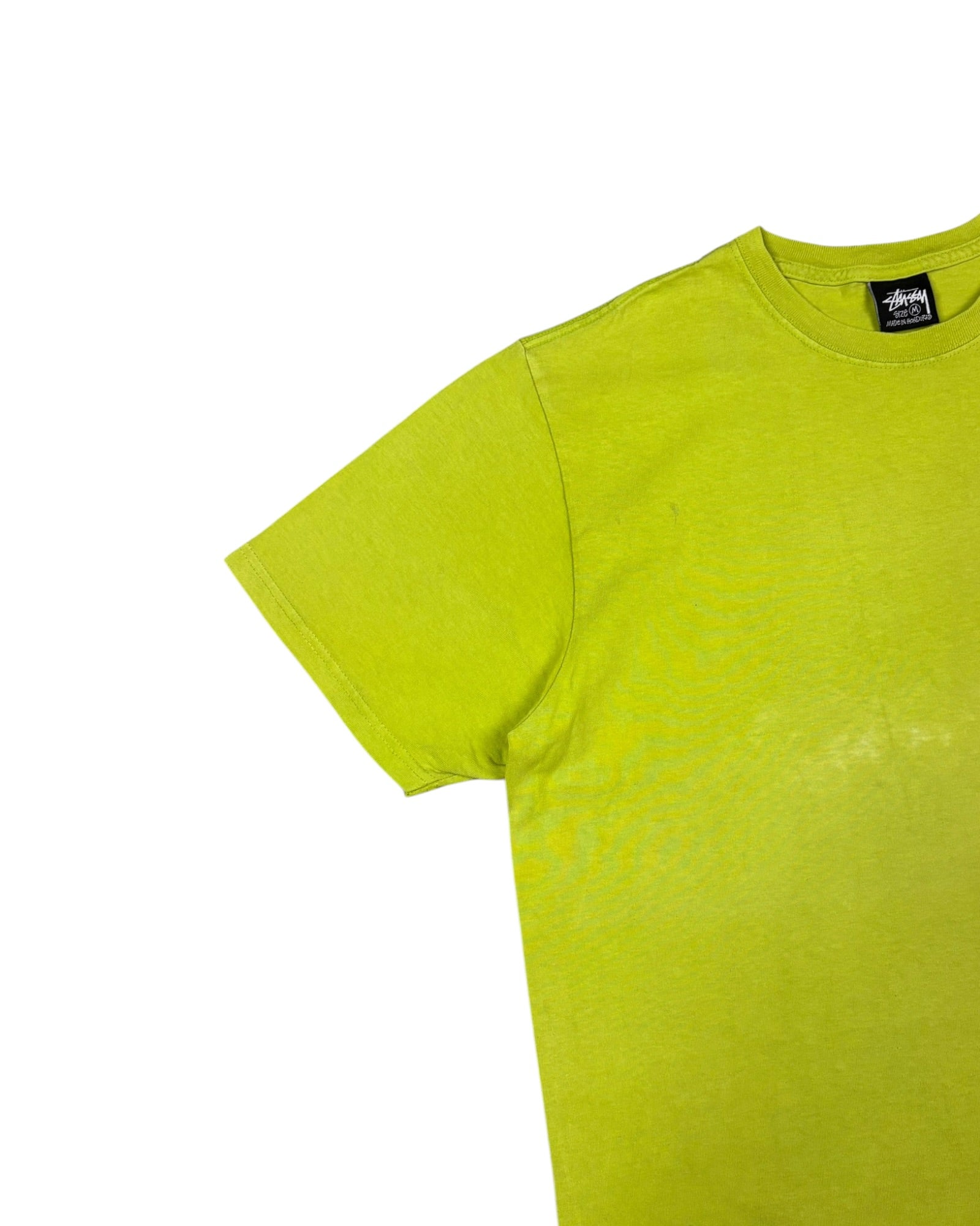 Vintage Stussy Aliens Tee | Green | Size M | Grade B