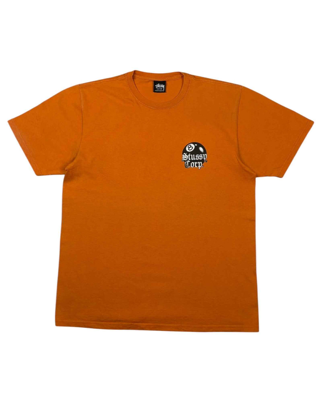 Stussy Eight Ball Tee | Orange | Size M