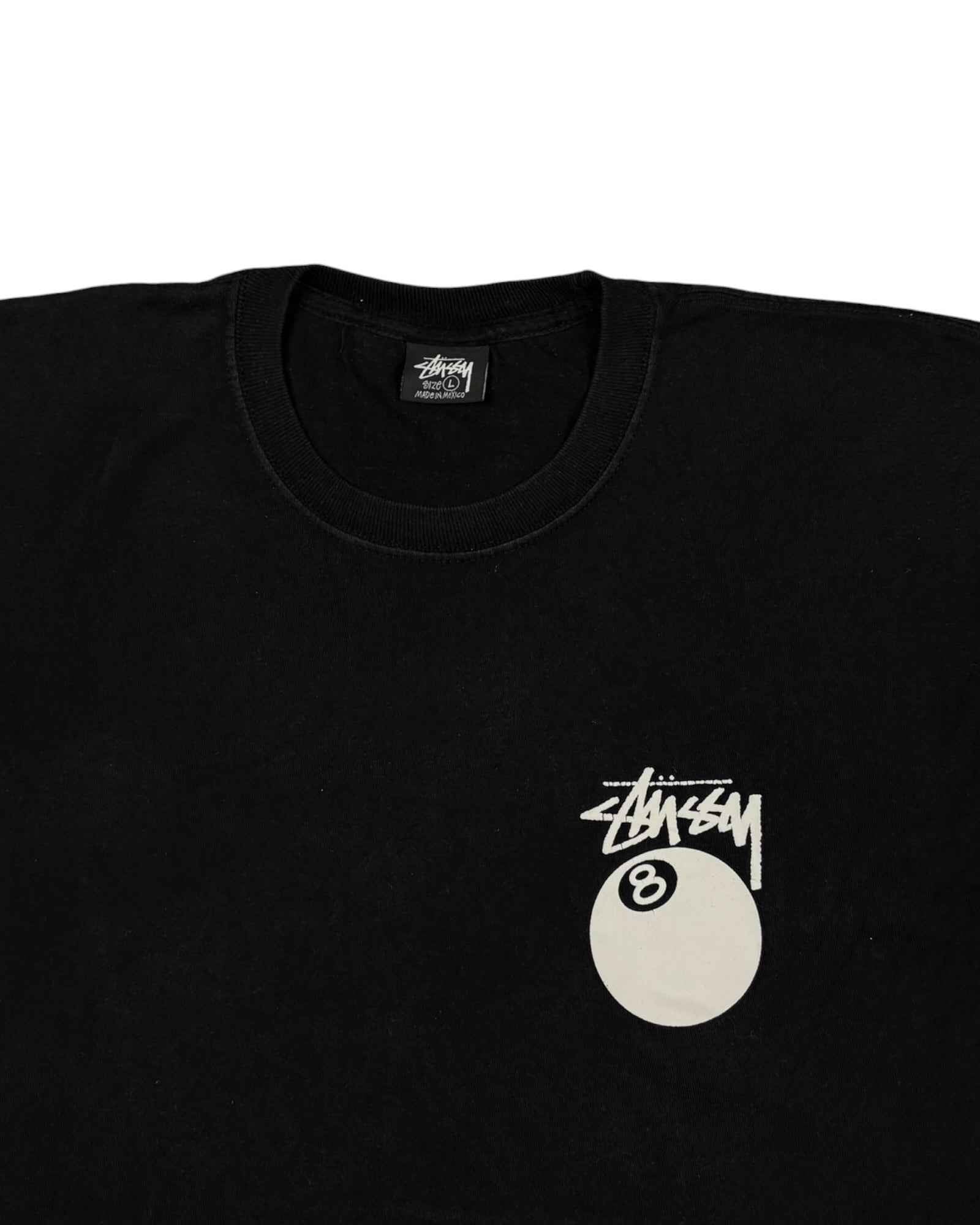 Stussy Eight Ball Tee | Black | Size M