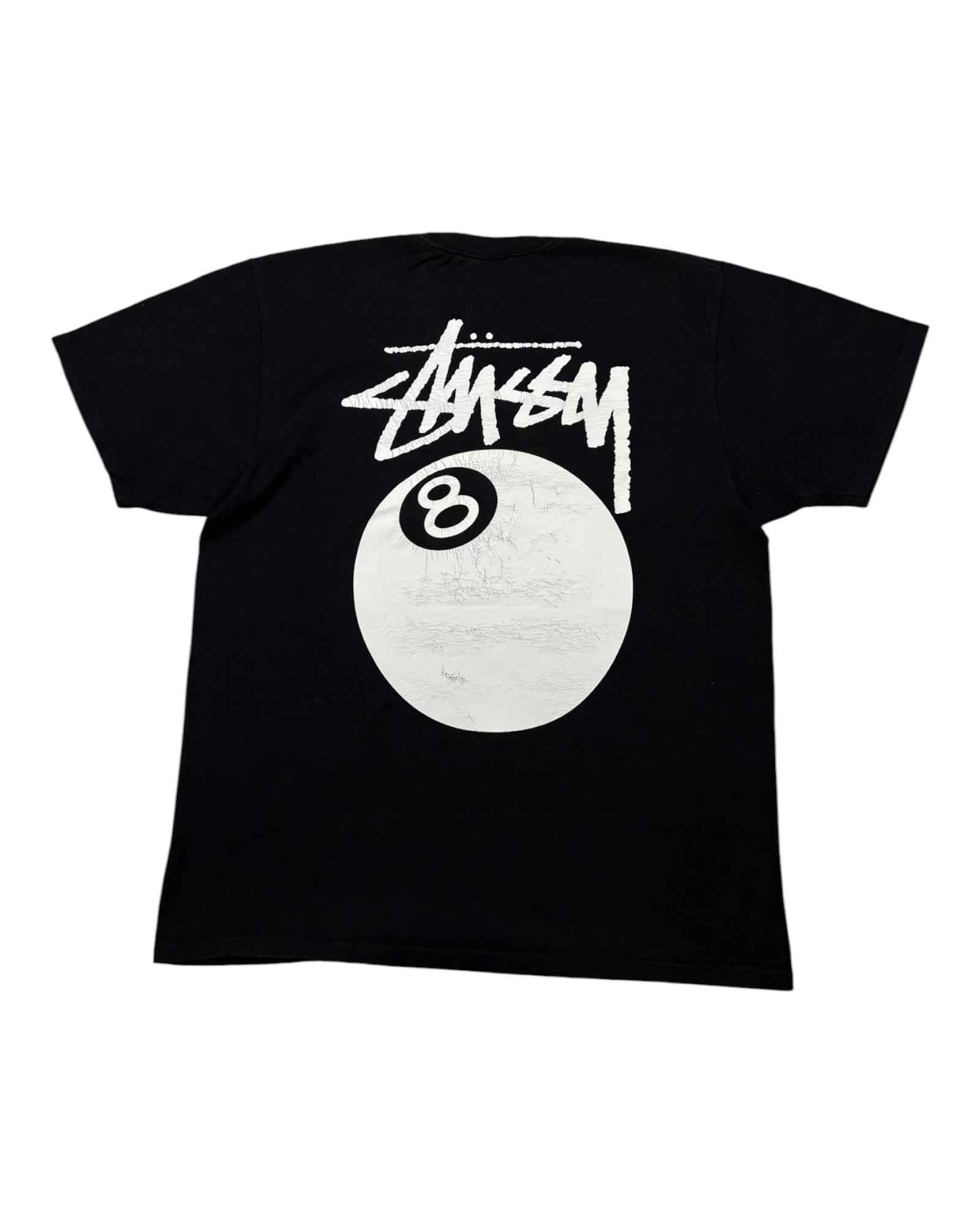 Stussy Eight Ball Tee | Black | Size M
