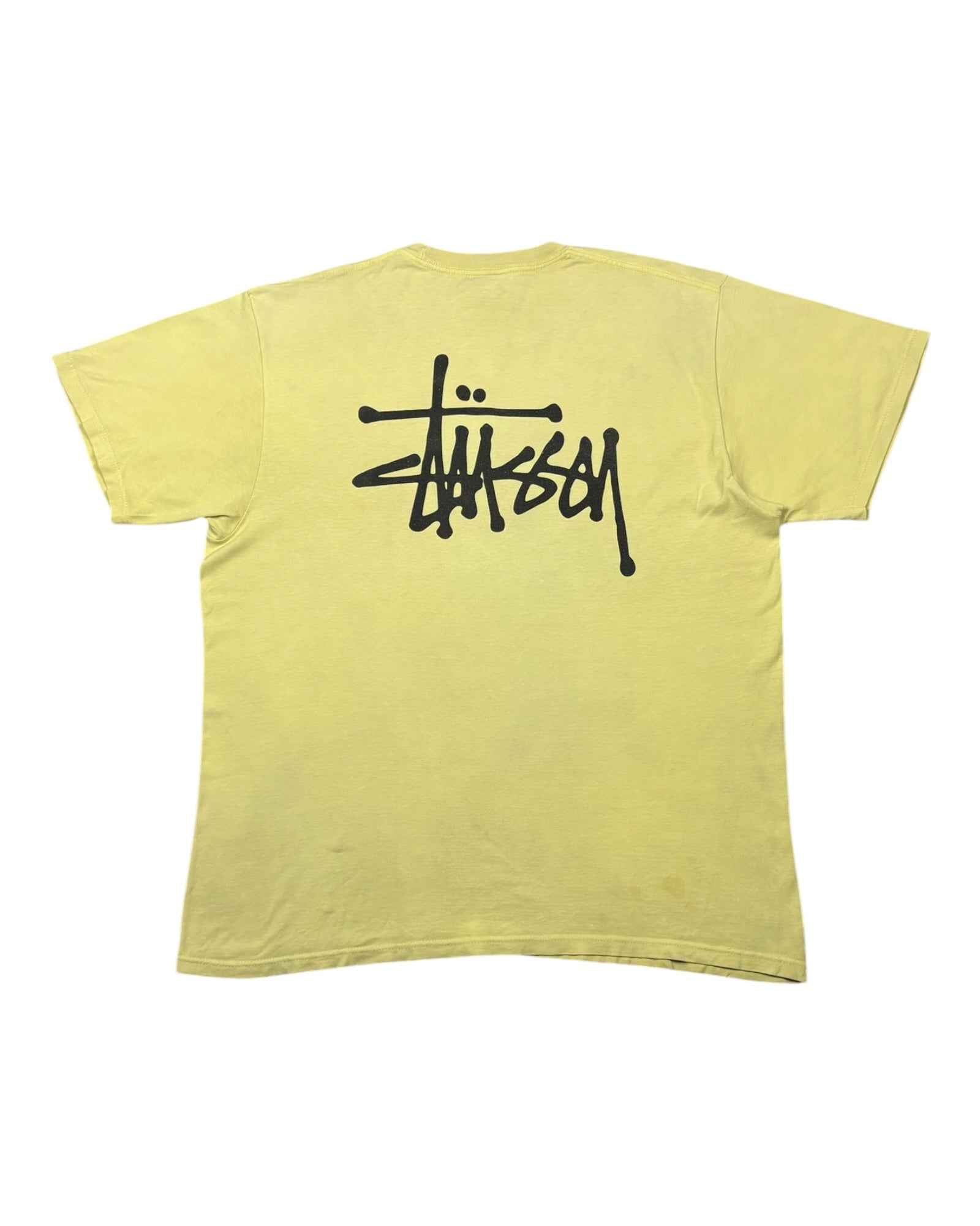 Stussy Tee | Canary Yellow | Size L