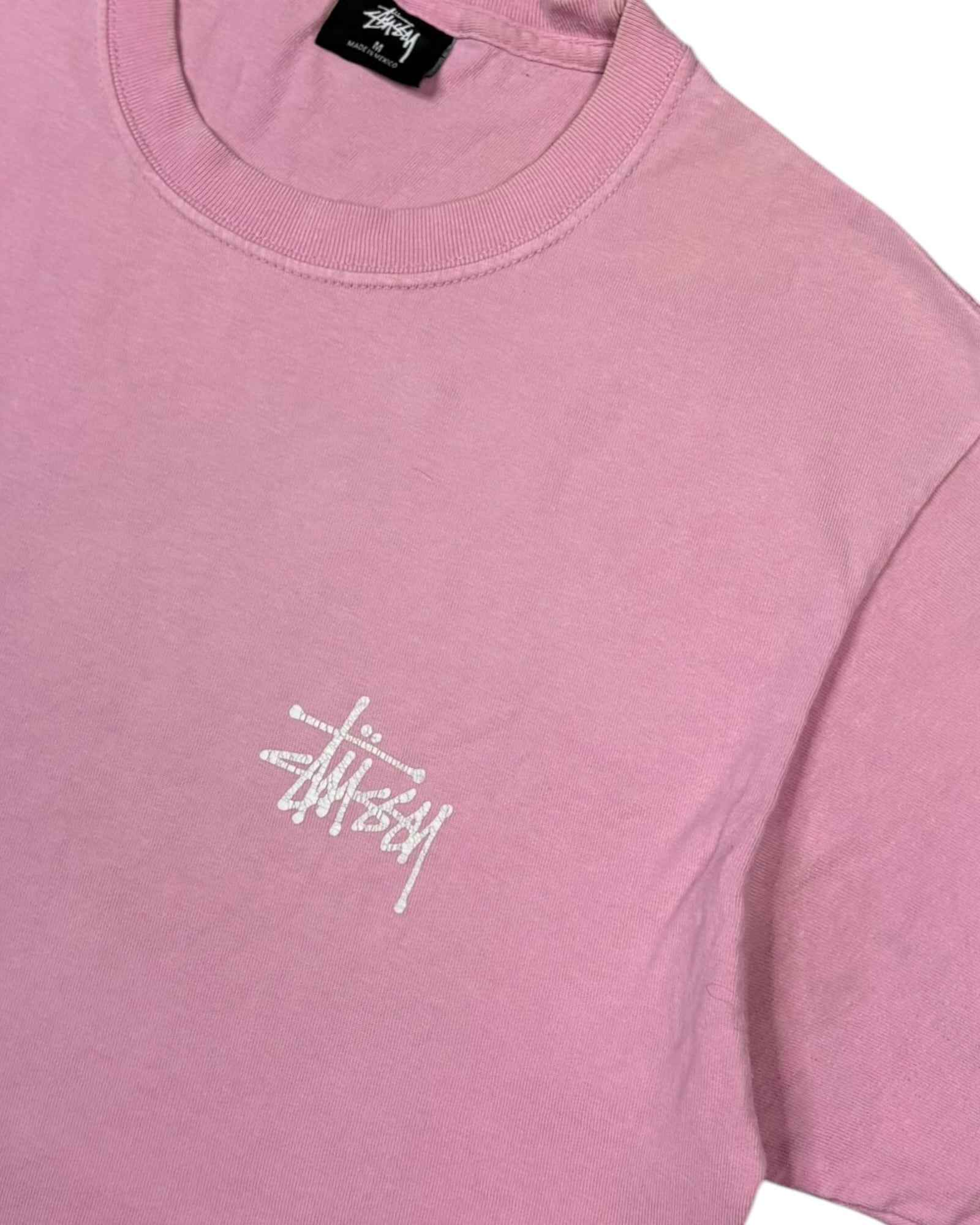 Vintage Stussy Tee | Baby Pink | Size M