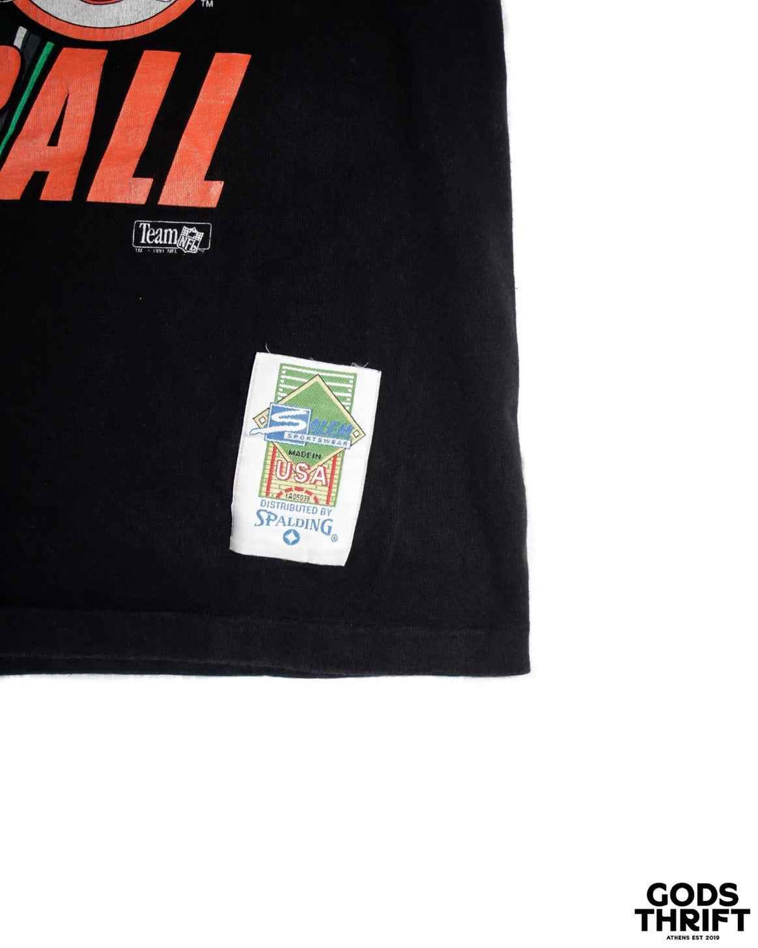 Cincinnati Bengals Tee Black (M) - Gods Thrift Athens