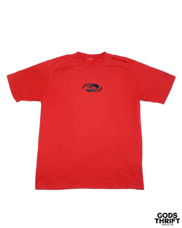 Quiksilver 90s T-shirt Red (L) - Gods Thrift Athens