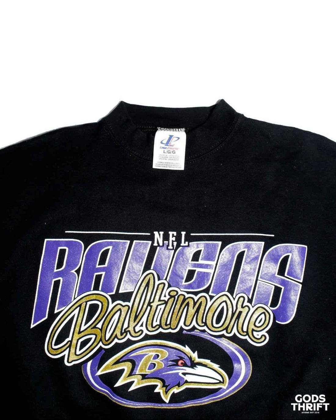 Baltimore Ravens Crewneck (M) - Gods Thrift Athens