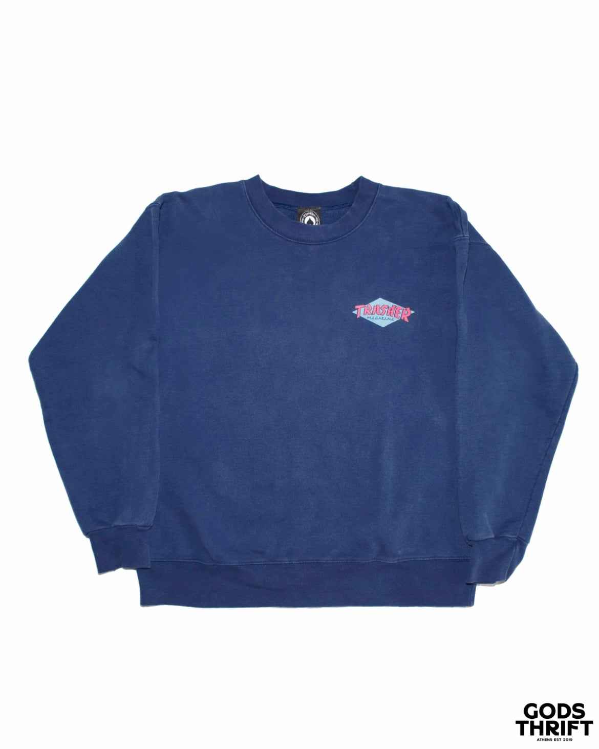 Thrasher X Patta Crewneck (M) - Gods Thrift Athens