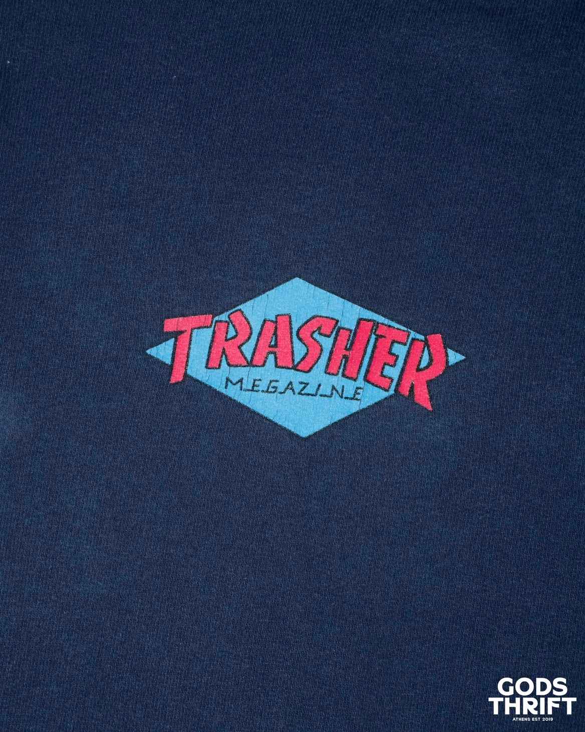 Thrasher X Patta Crewneck (M) - Gods Thrift Athens