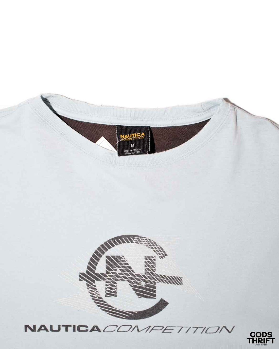 Nautica Competition T-shirt blue (M) - Gods Thrift Athens