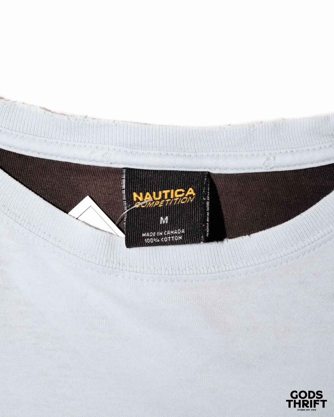 Nautica Competition T-shirt blue (M) - Gods Thrift Athens