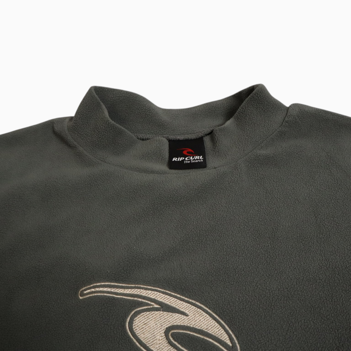 Vintage Rip Curl Fleece Crewneck | Grey | Size S — Fits M